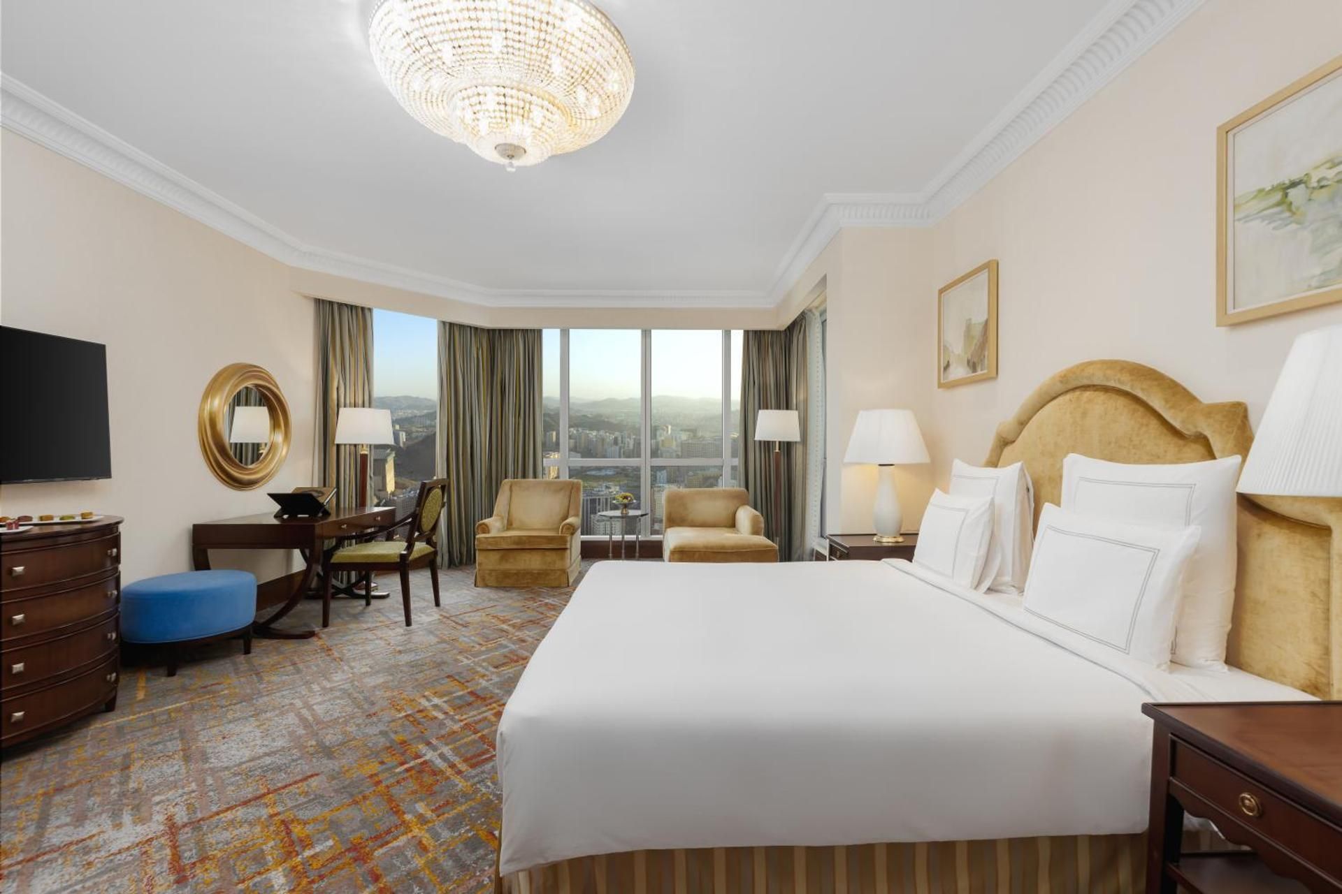 Two-Bedroom Executive King Suite with City View