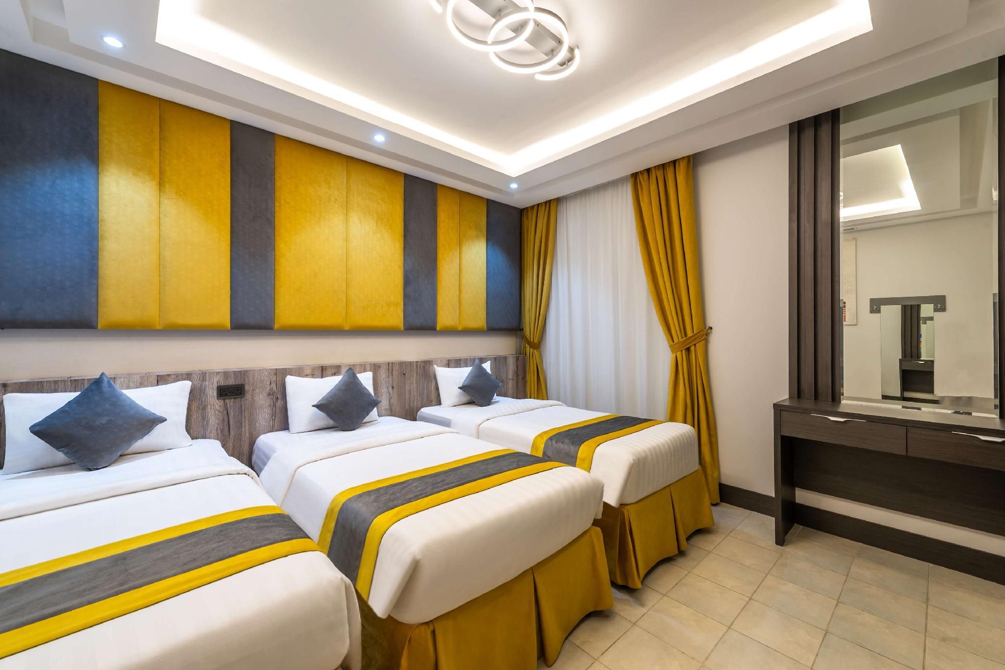 3 Single Beds, Nonsmoking, Standard Room, Air Conditioning