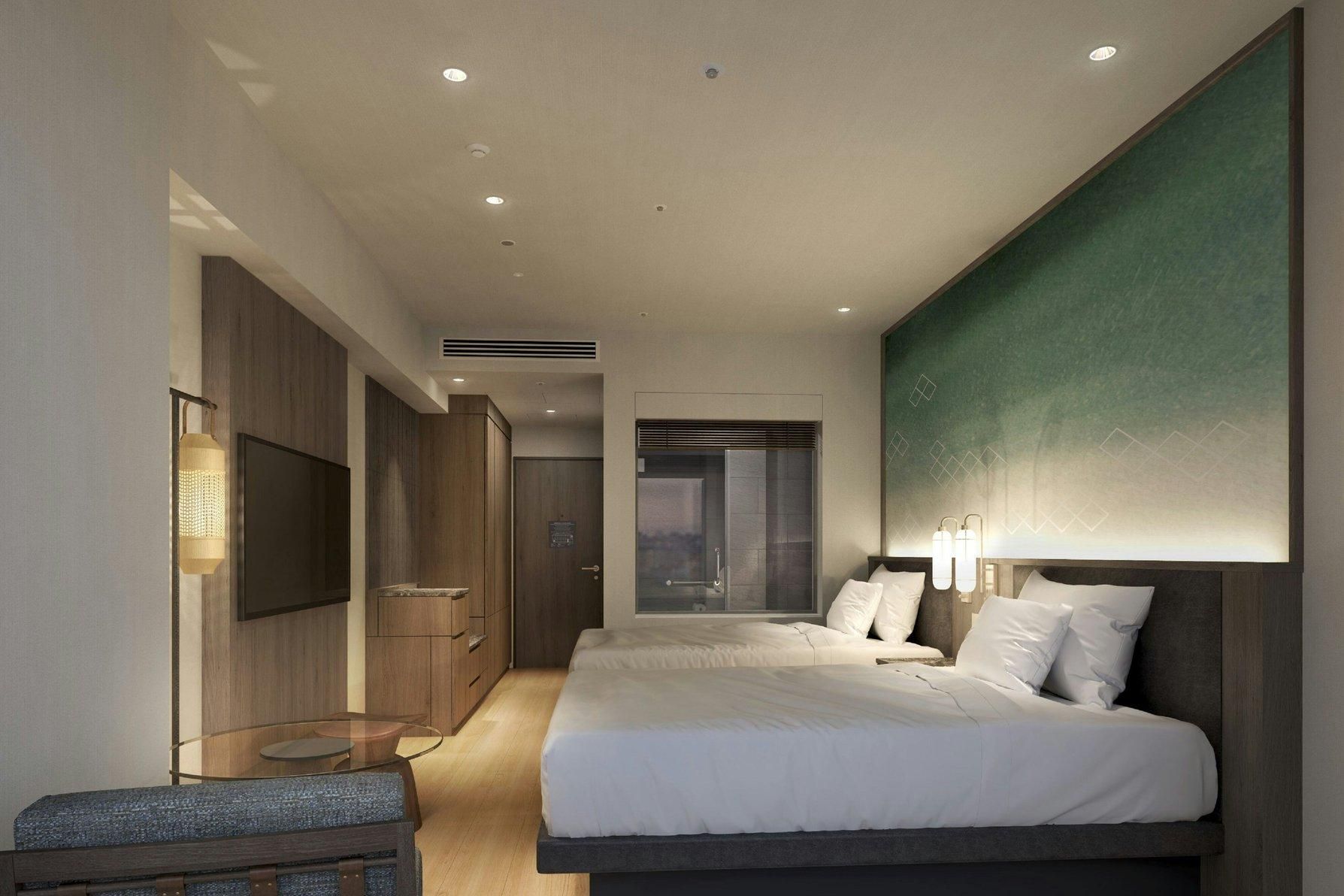 Superior, Guest room, 2 Double, City view