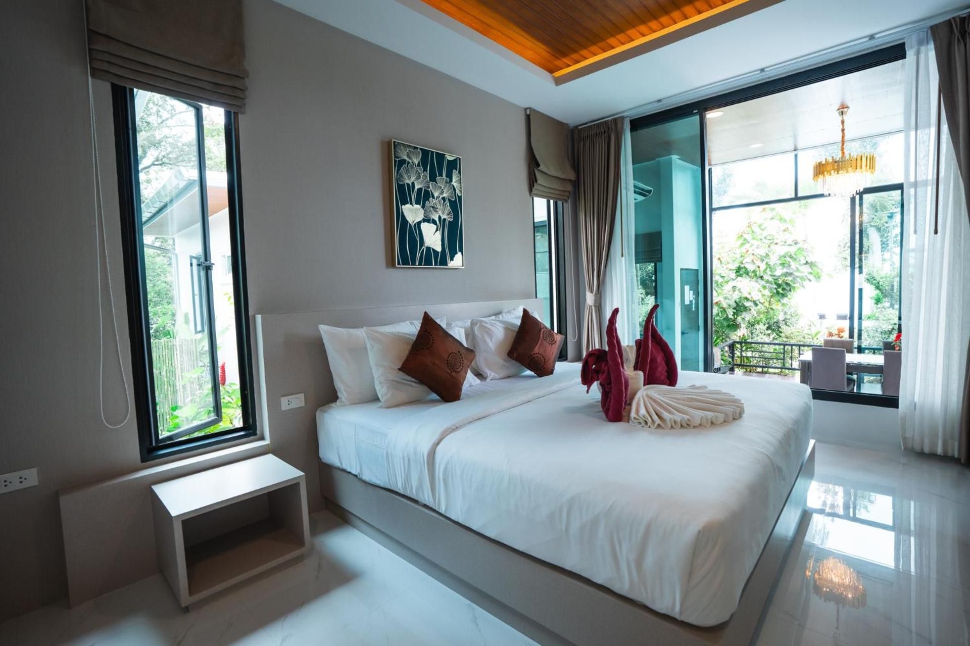 private pool villa with pool view