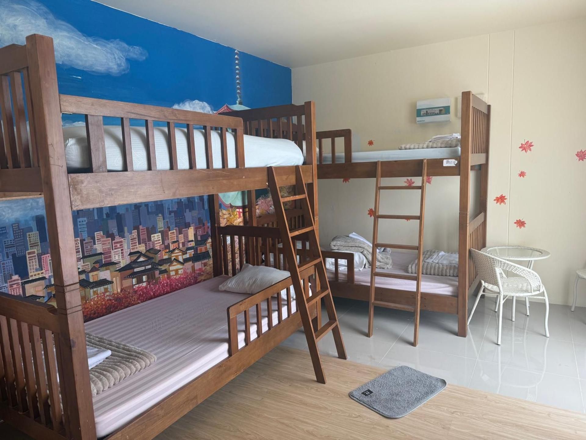 Bunk Bed in Female Dormitory Room  