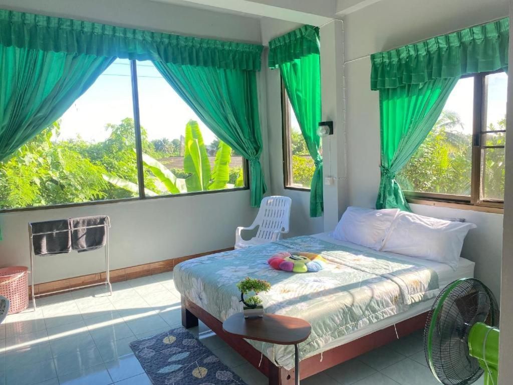 Mountain View Hostel Krabi -  Krabi Airport Hotels Double Room with Garden View and Fan Only - Air conditioning with Surcharge