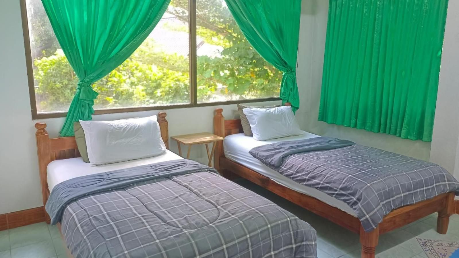 Mountain View Hostel Krabi -  Krabi Airport Hotels Twin Room with Air-Conditioning