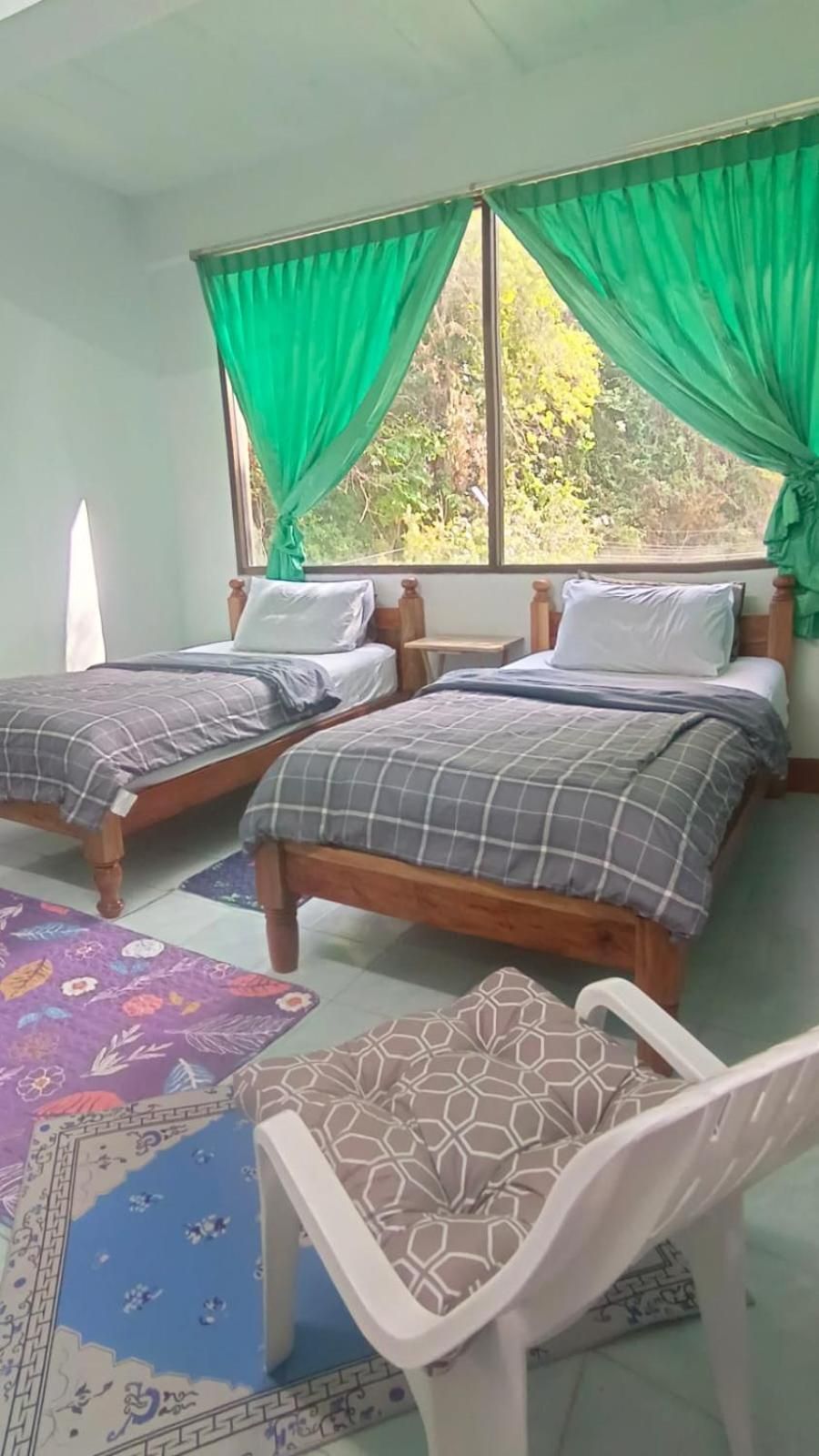 Mountain View Hostel Krabi -  Krabi Airport Hotels Twin Room with Air-Conditioning 2