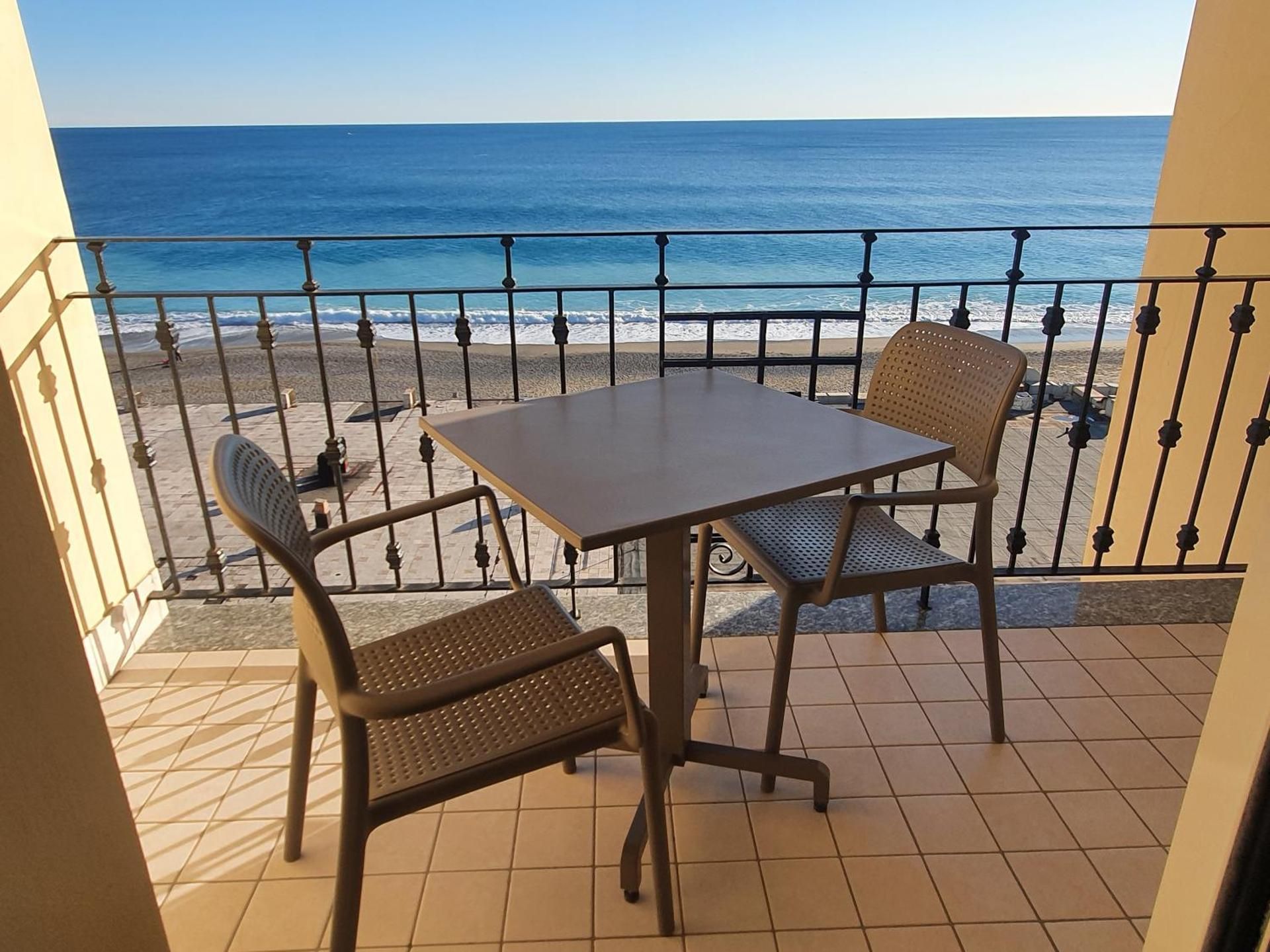 One-Bedroom Apartment with Balcony and Sea View