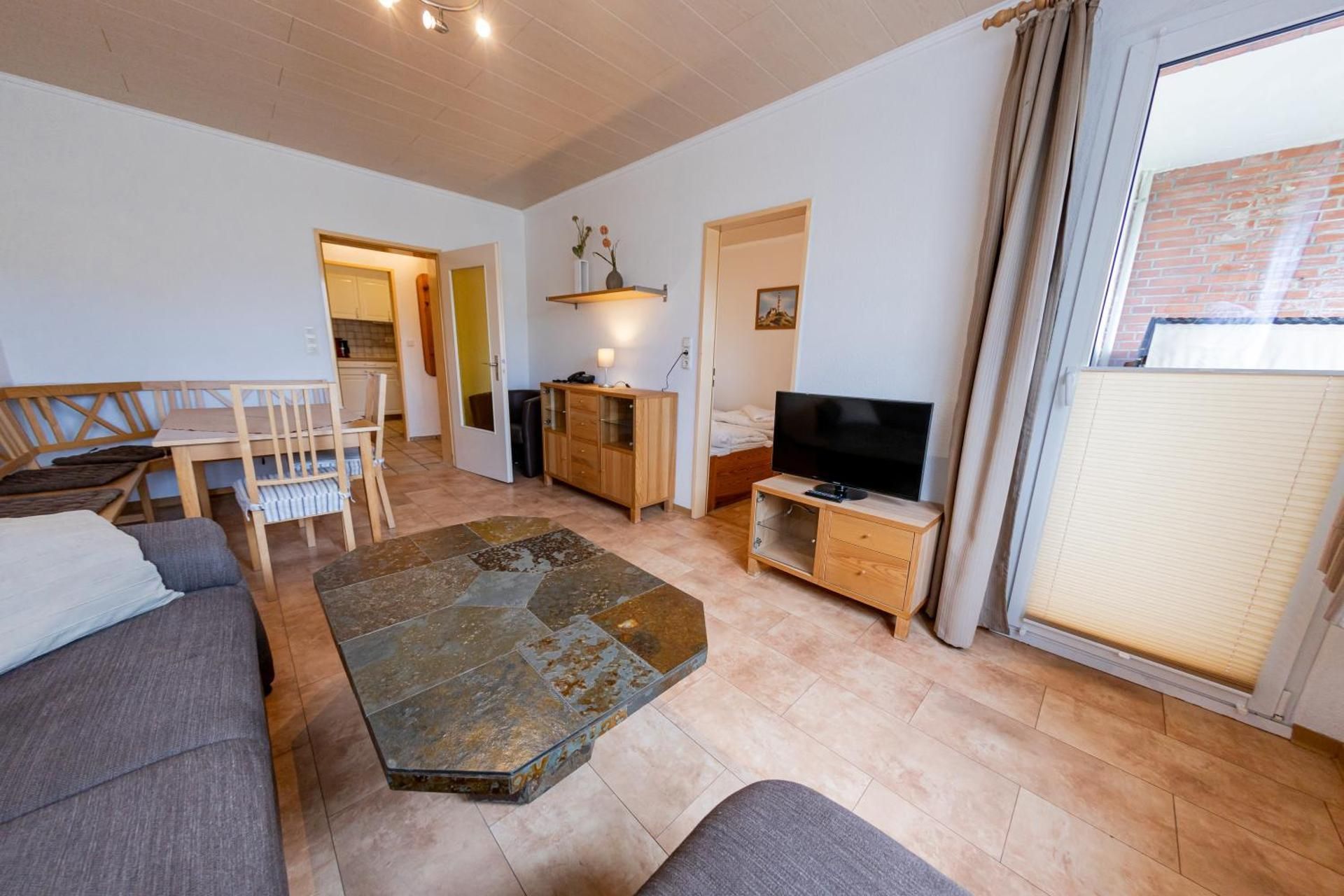 One-Bedroom Apartment with Terrace