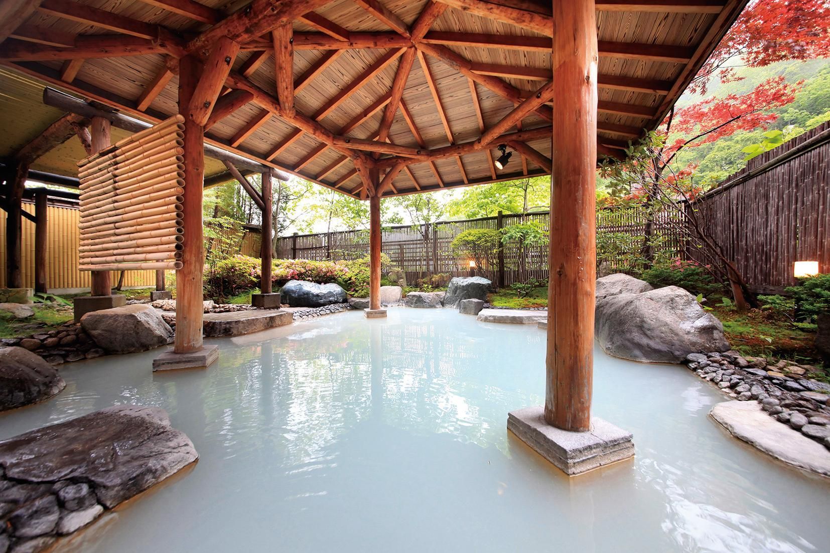 hot spring bath