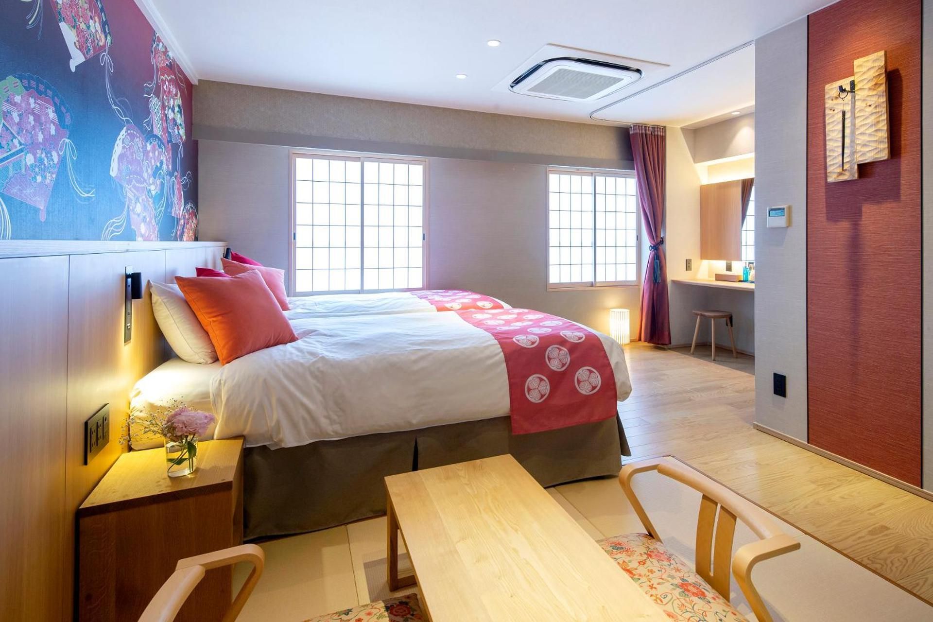 Deluxe Twin Room with Tatami Area with Bathtub