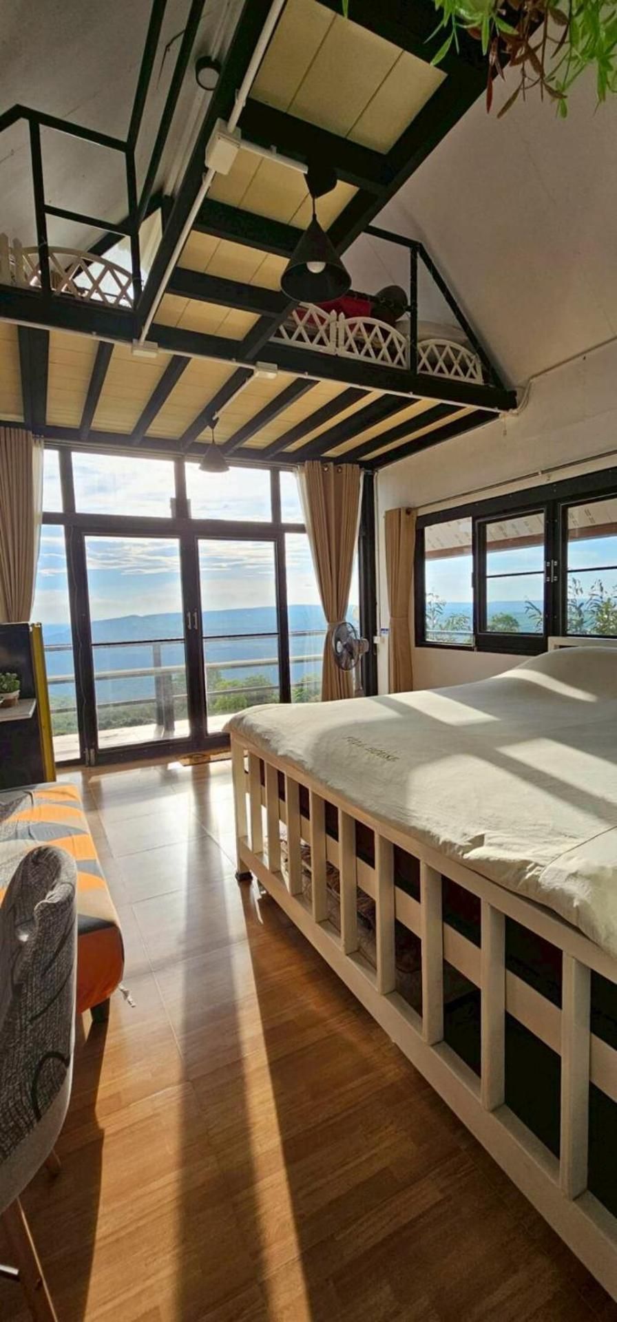 Family Room with Mountain View