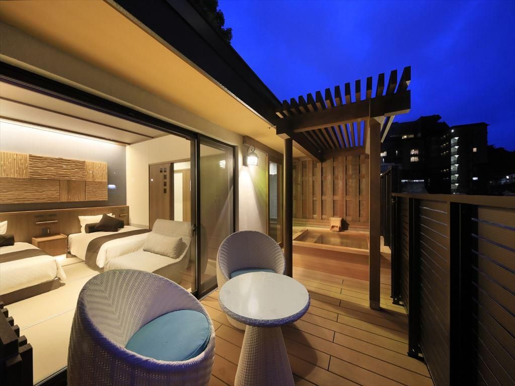 Semi-Special Japanese Style Room with Open-Air Bath