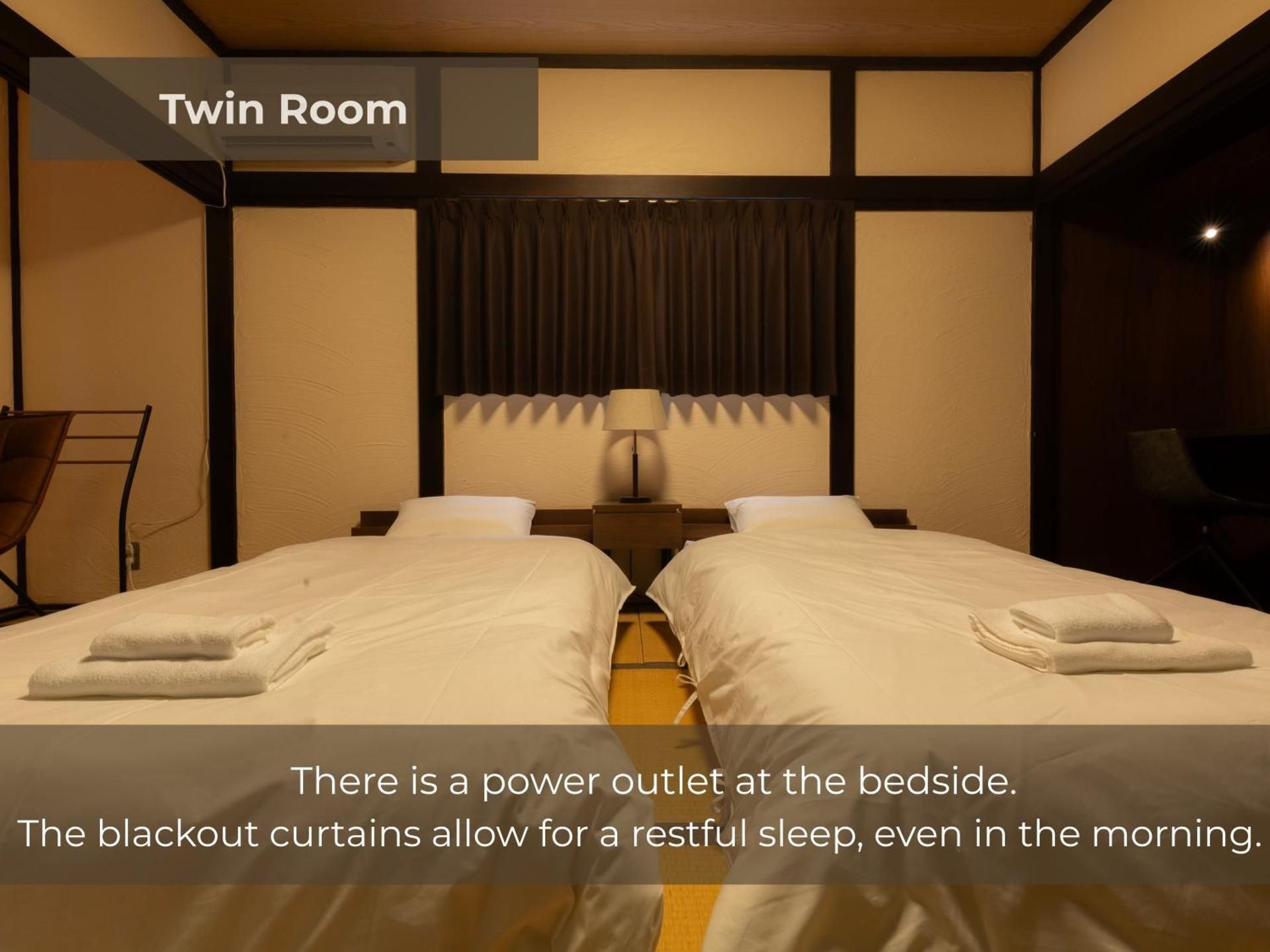 Twin Room with Shared Toilet