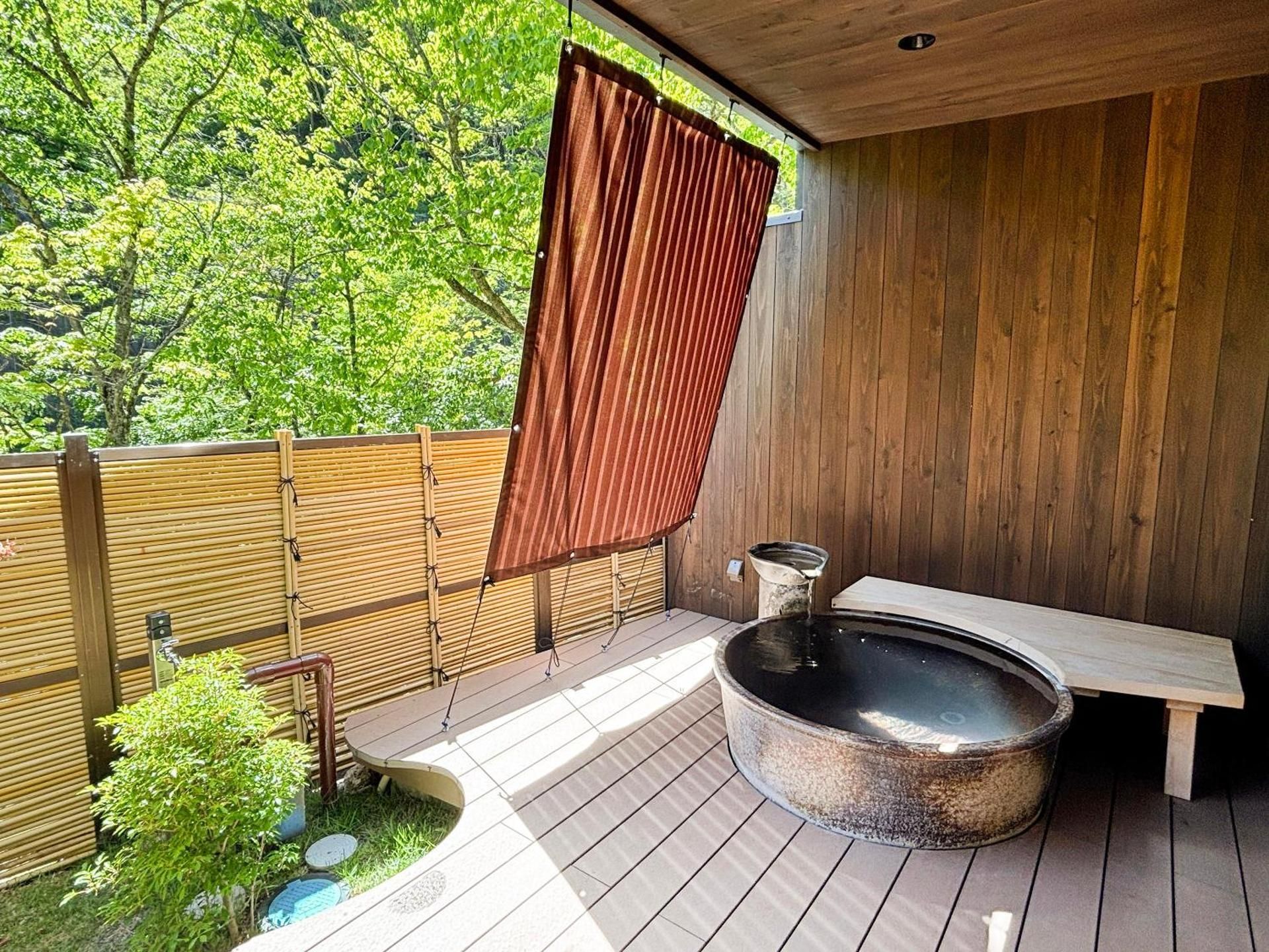 Japanese-Style Room with Open-Air Bath