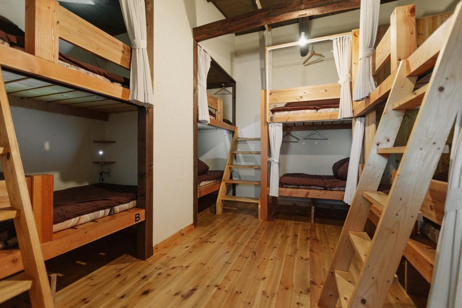 Bed in 8-Bed Female Dormitory Room