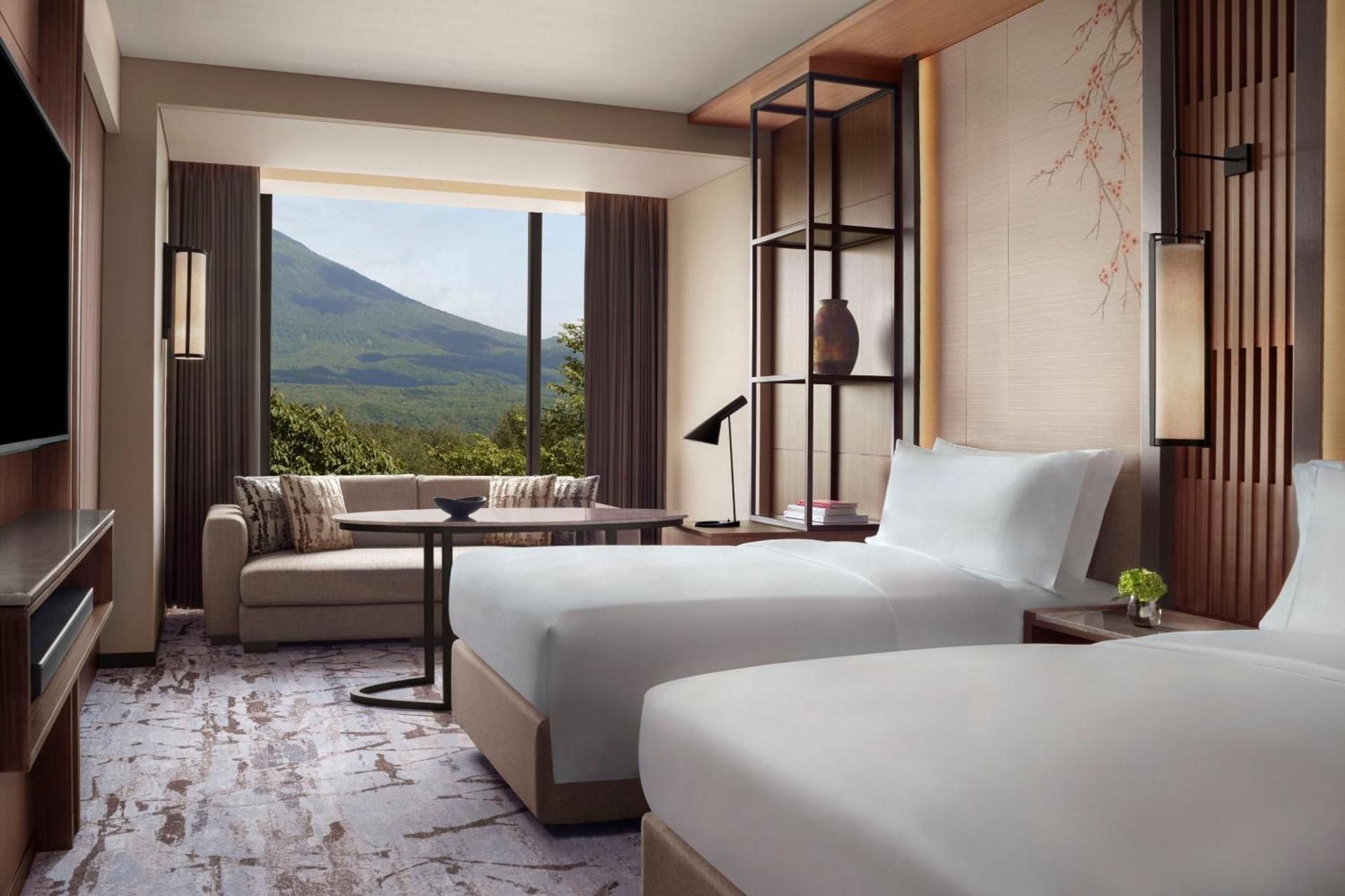 Yotei Reserve Twin, Guest room, 2 Twin, Mount Yotei view