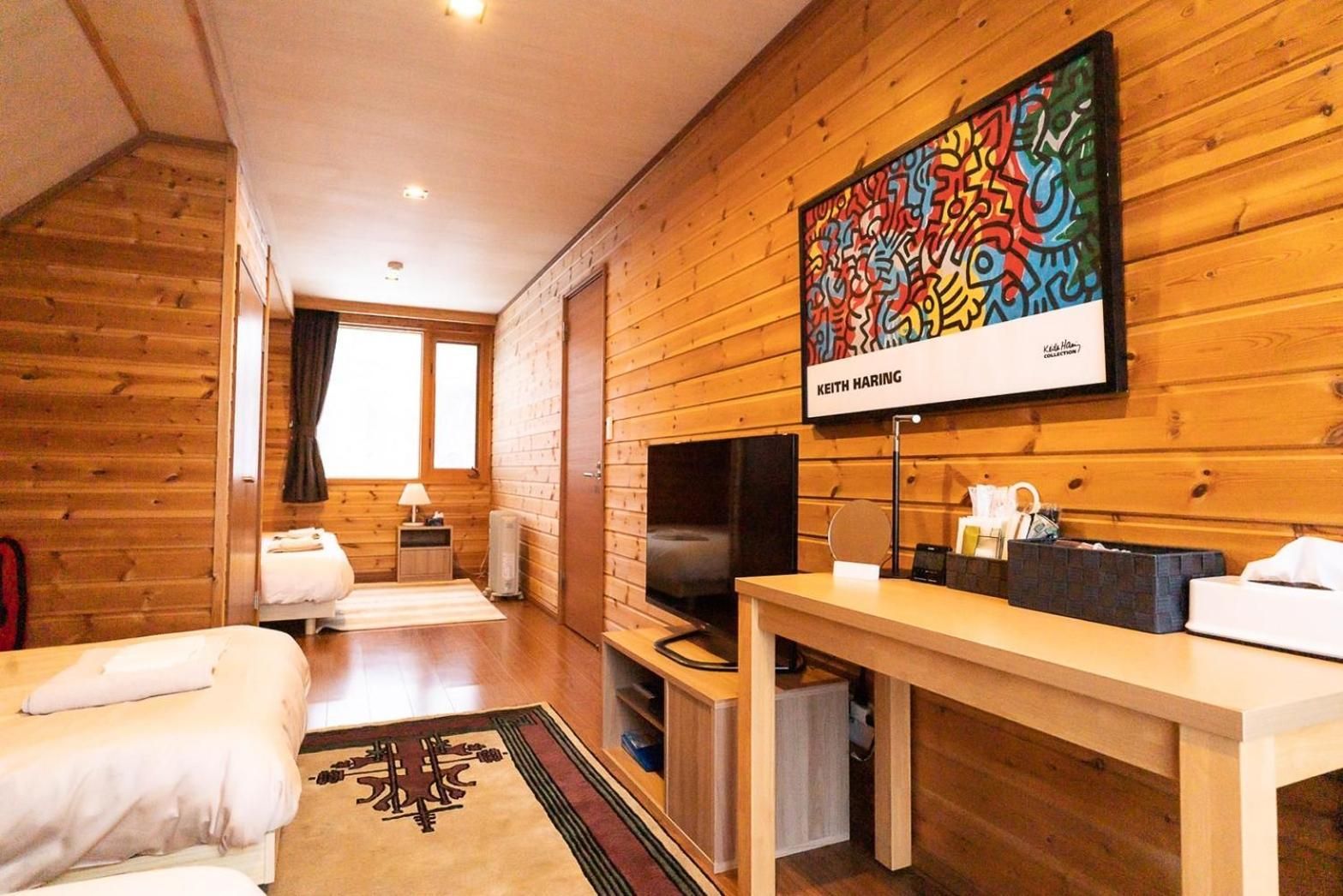 Family Room with Shared Bathroom