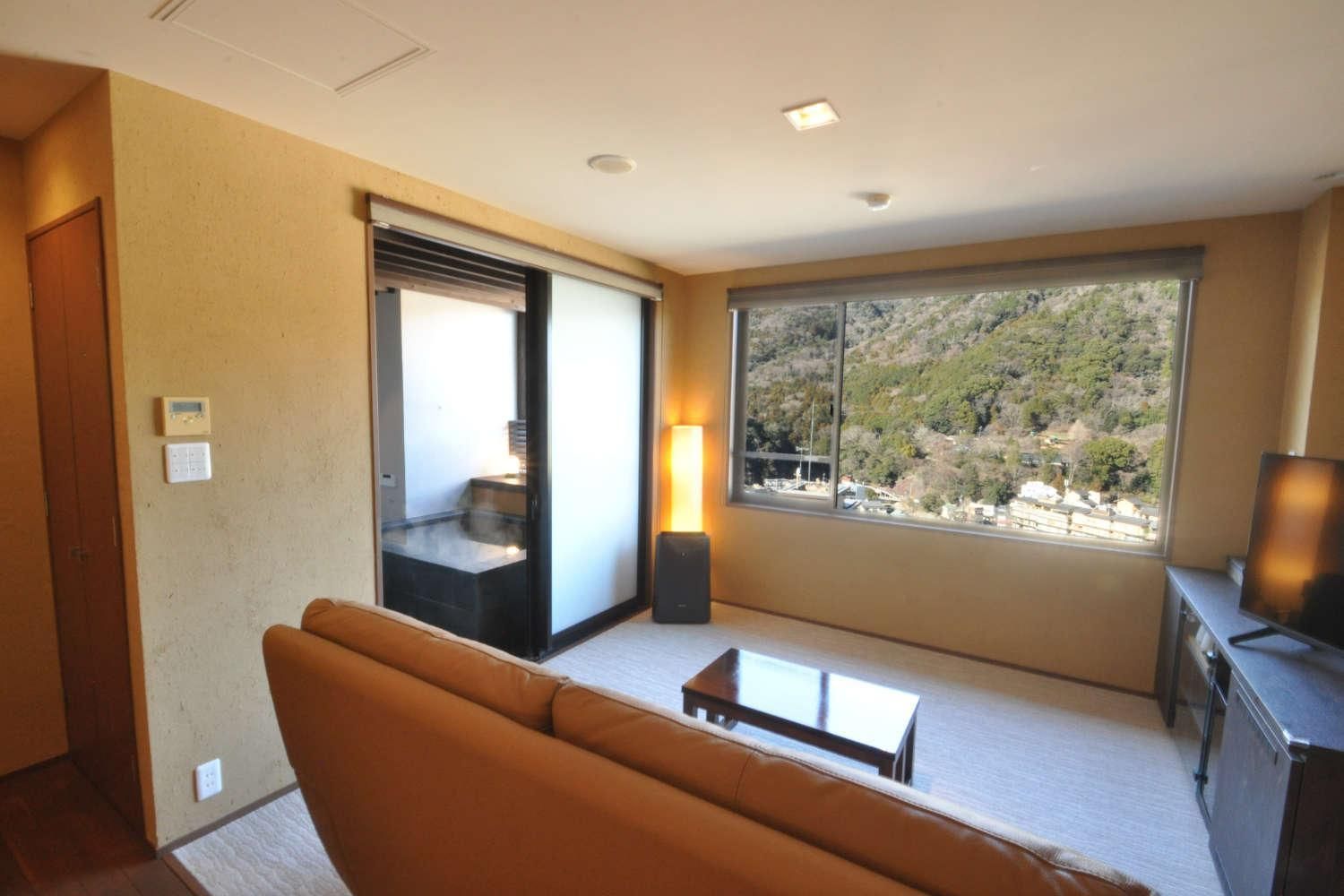 【Adult Only】Luxury Tower - Twin Room with Open-Air Bath - Top floor / Japanese Style Dinner