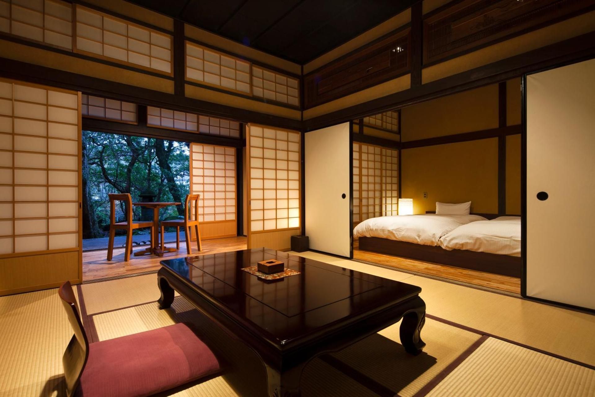 Premium Room with Tatami Area and Open-Air Bath B