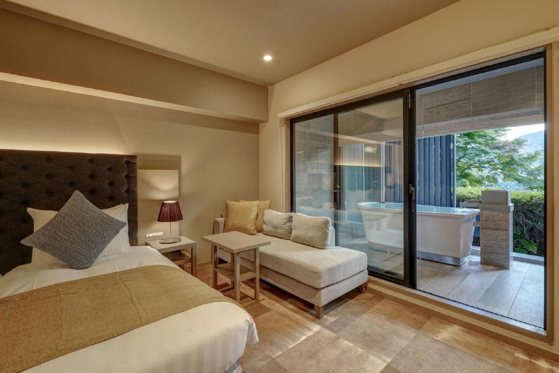 Moderate Twin Room with Open Air Bath - Non-Smoking