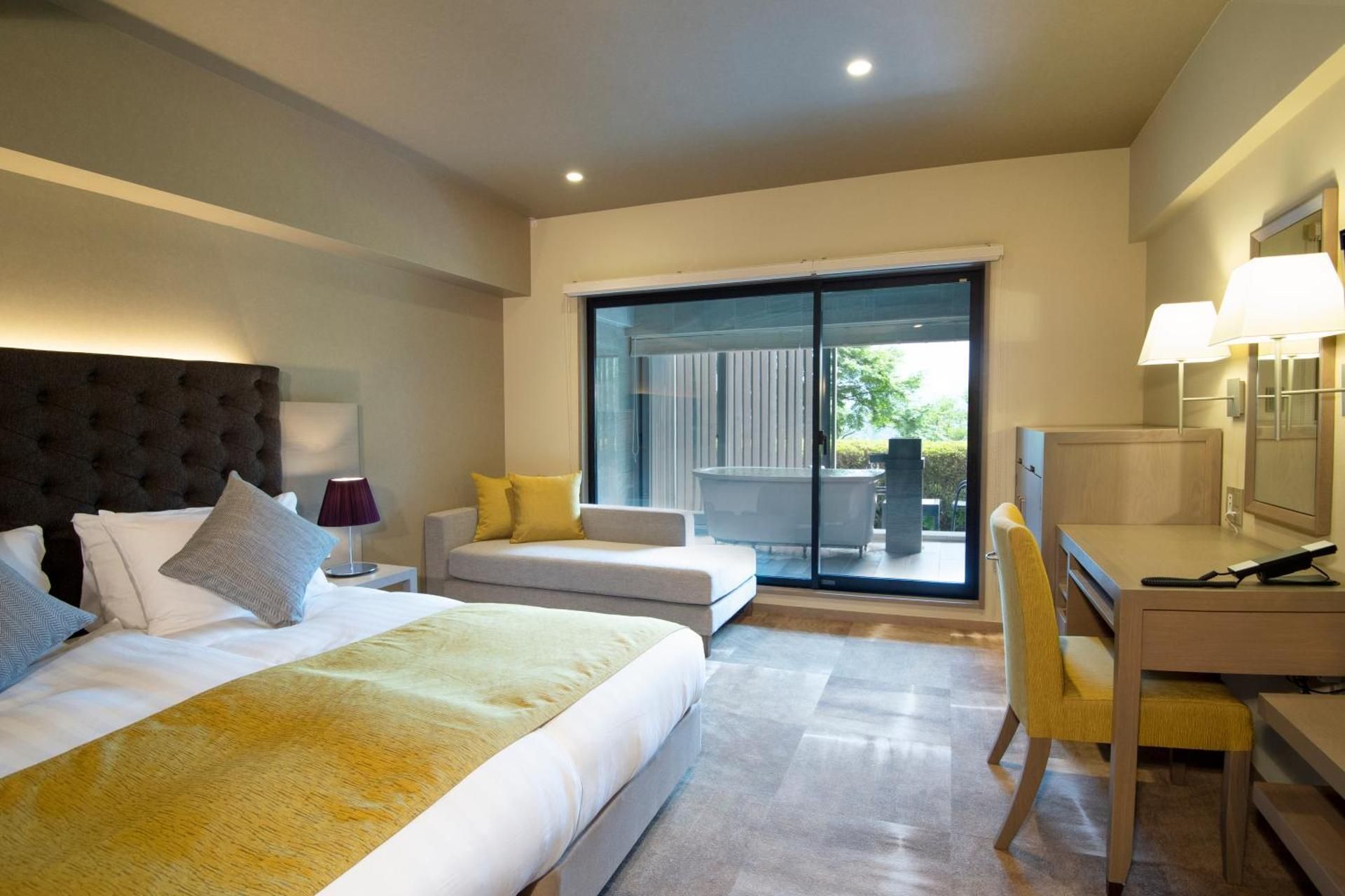 Moderate Twin Room with Open Air Bath - Non-Smoking
