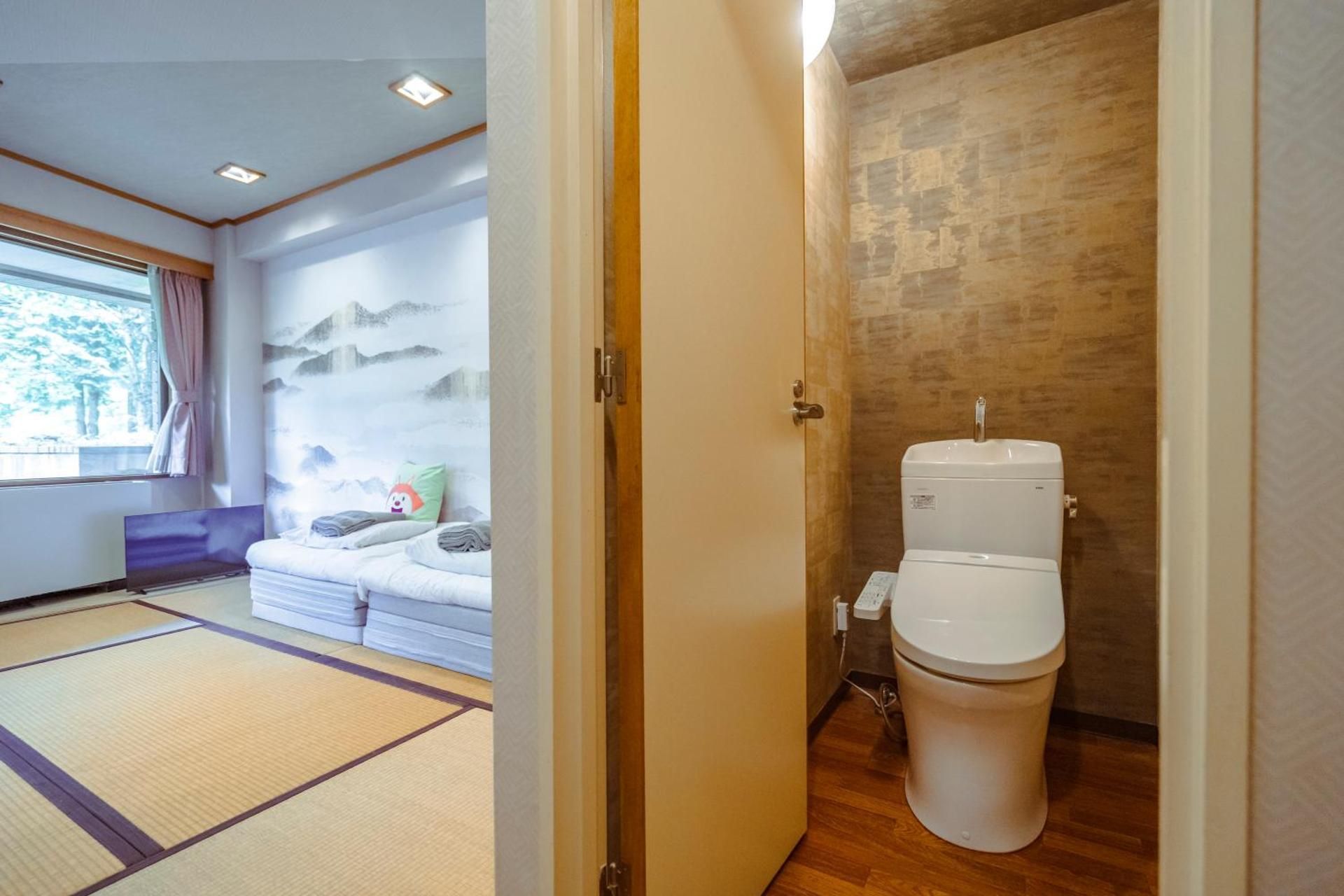 Family Room with Shared Bathroom