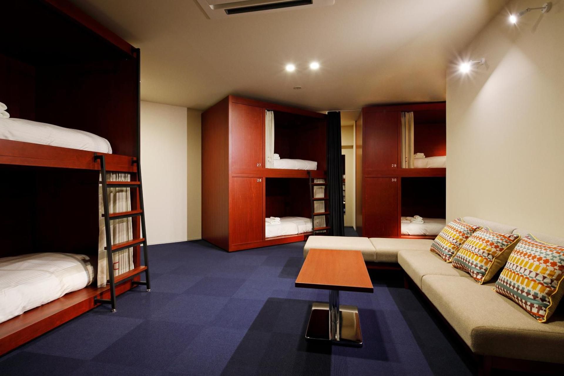 Family Room with Bunk Beds and Shared Bathroom