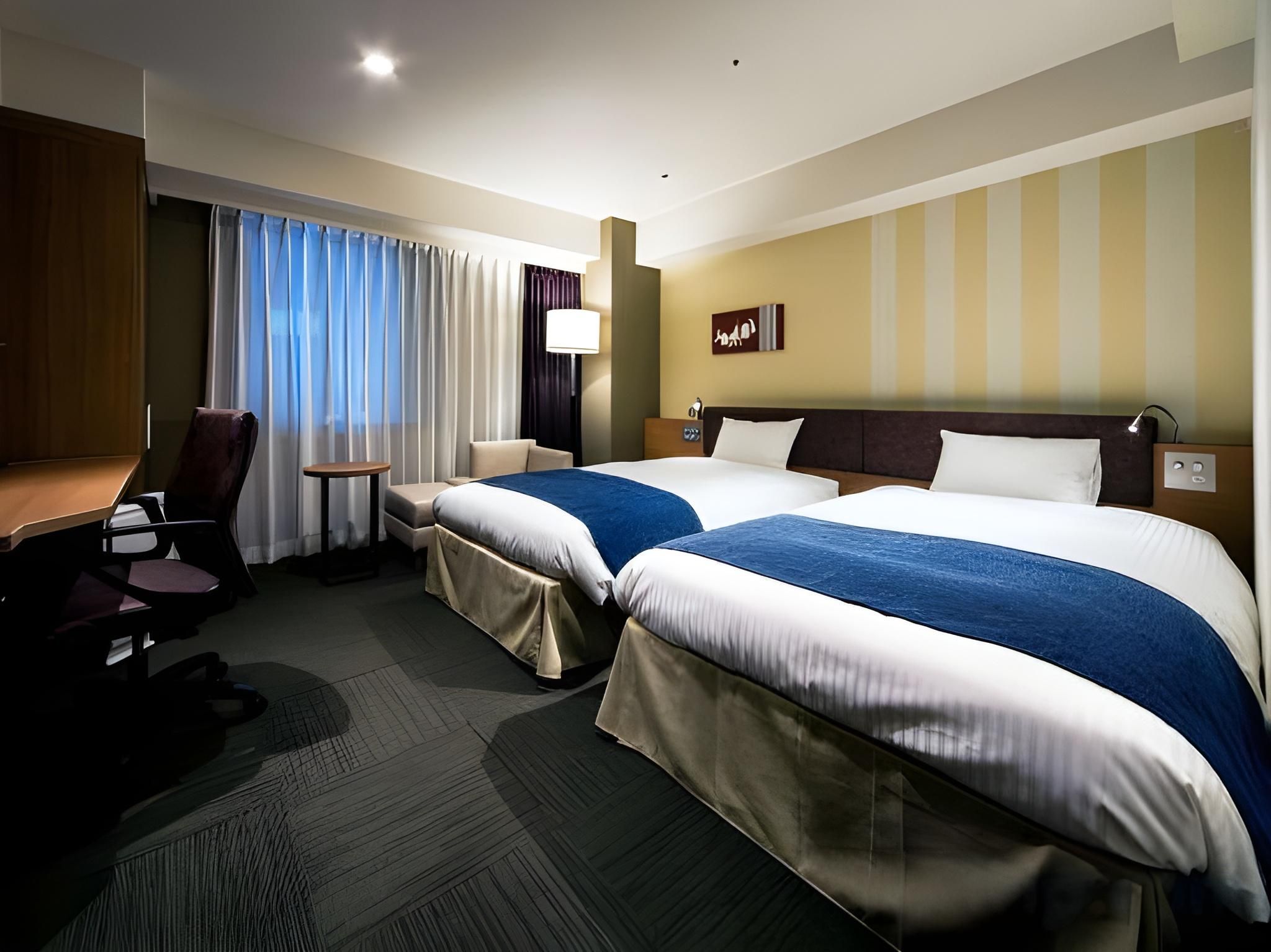 Deluxe,Twin Room,City View -Non-smoking