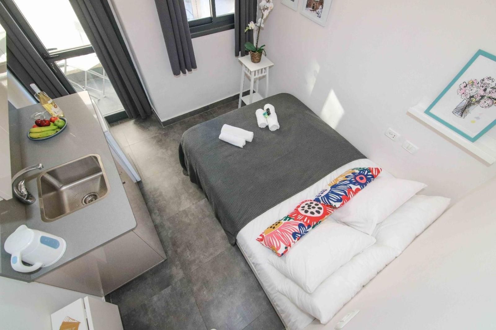 Studio with Balcony