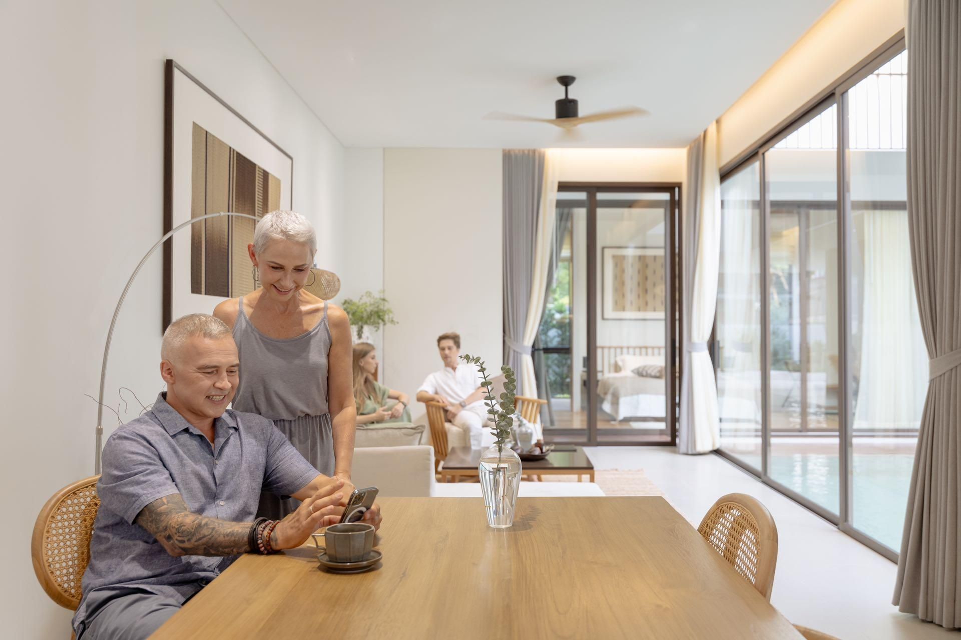 separate living room