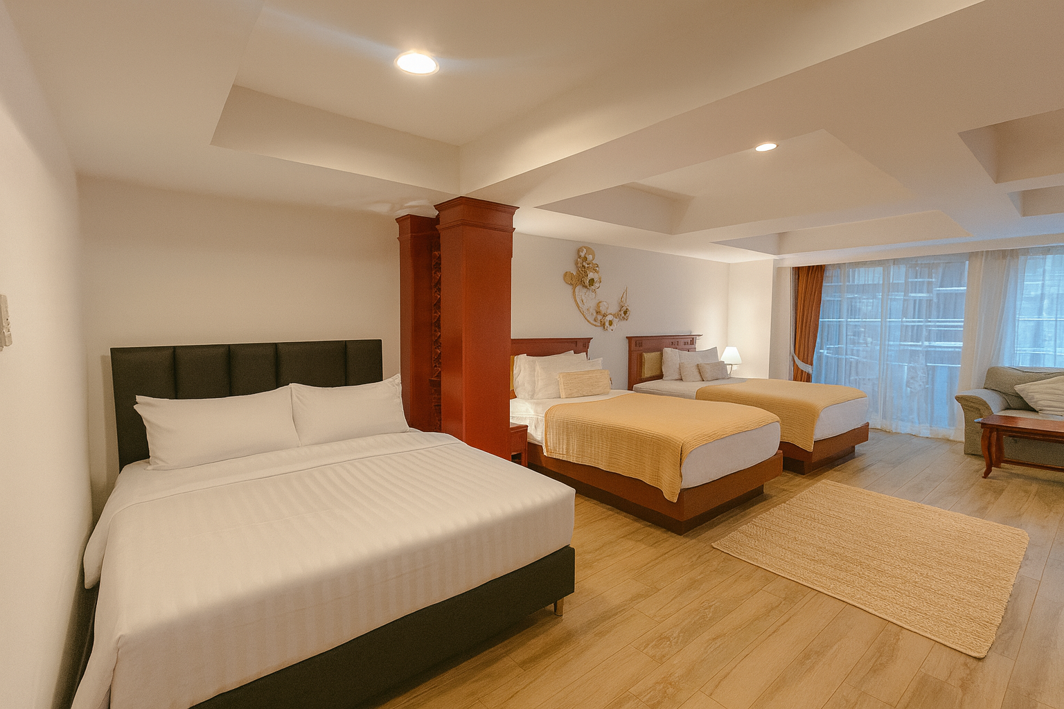 The Taksim Royal Beach Hotel Quad Room 2