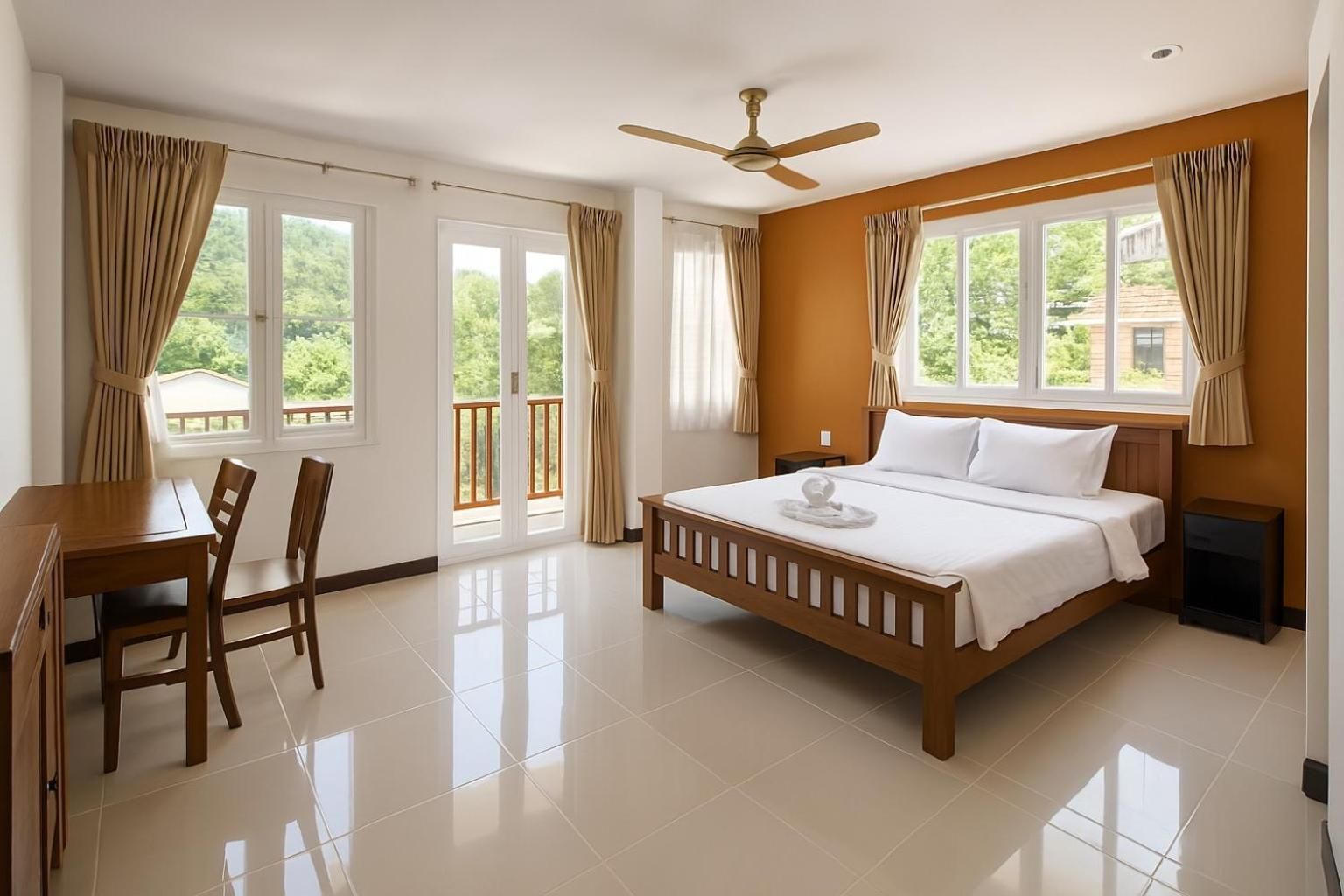 Deluxe Double Room with Balcony