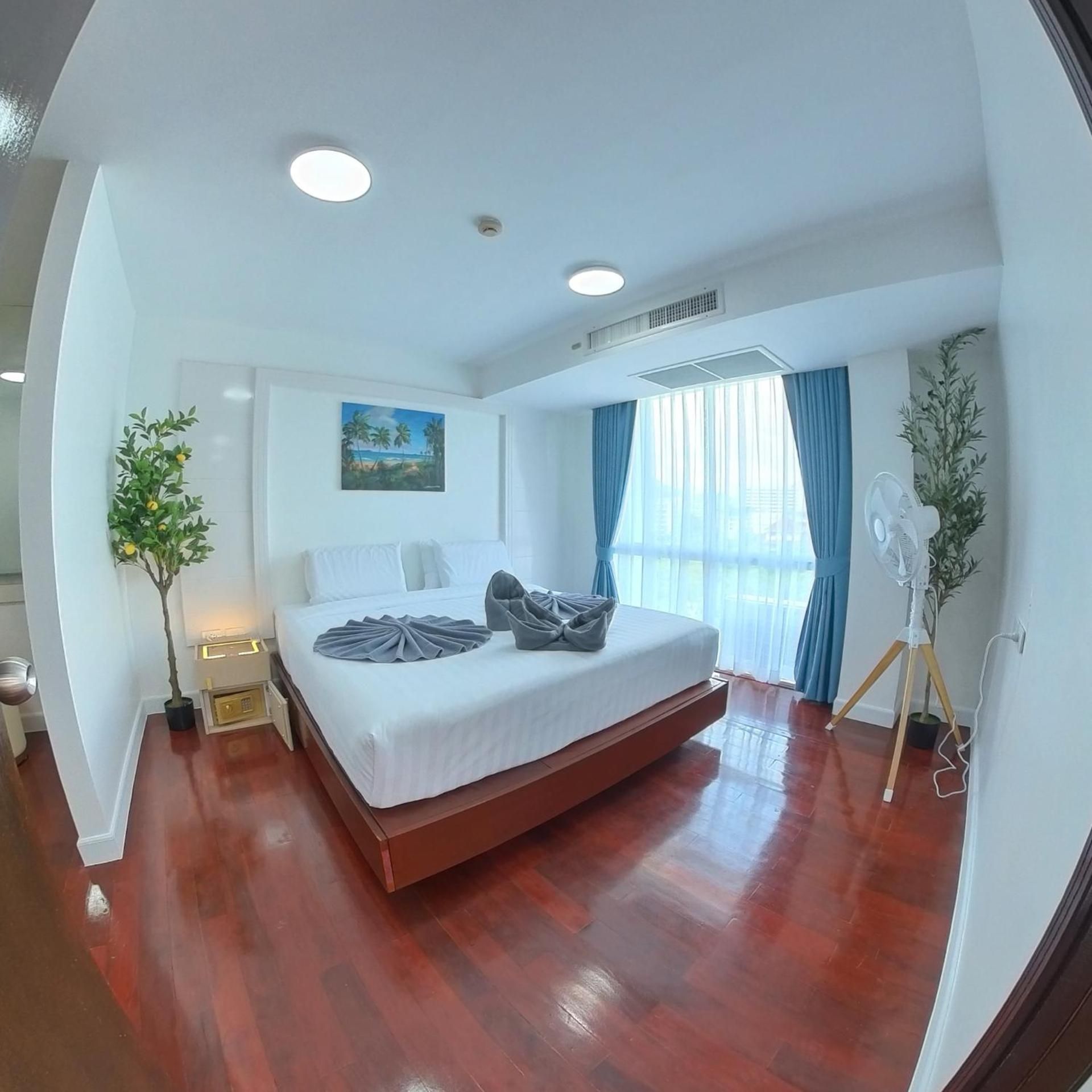 Two-Bedroom Apartment with Pool View
