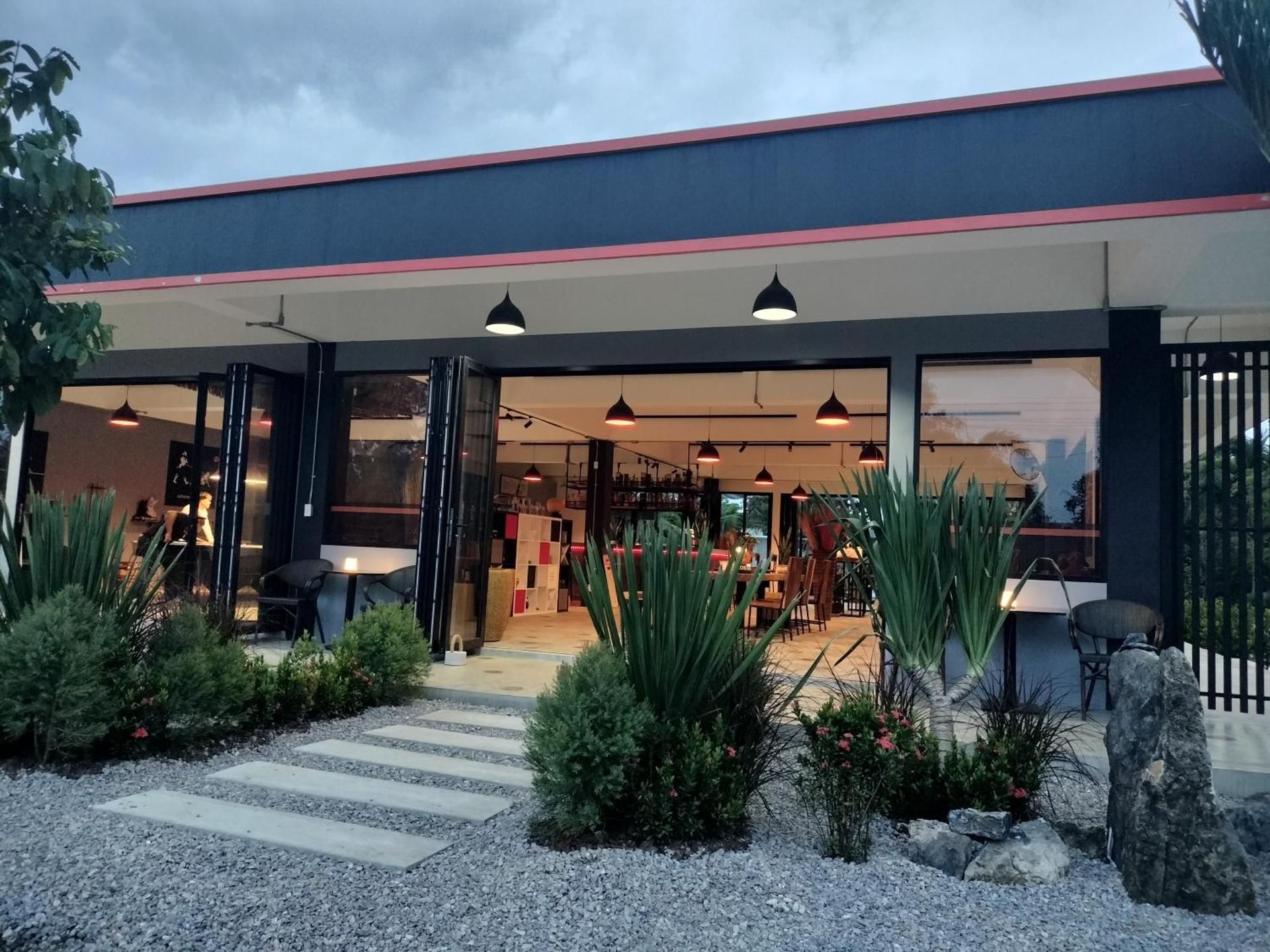 Sunset resorts and bar