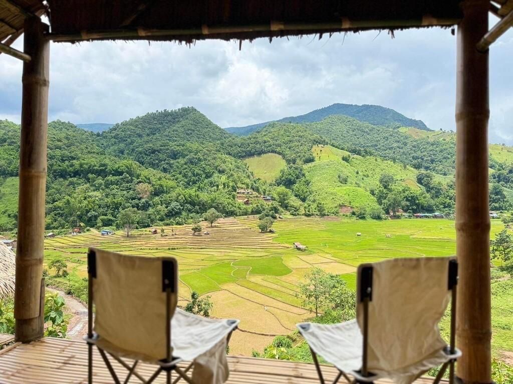 (WINGS) Japanese-Style Twin Bedroom with Mountain View - Non-Smoking