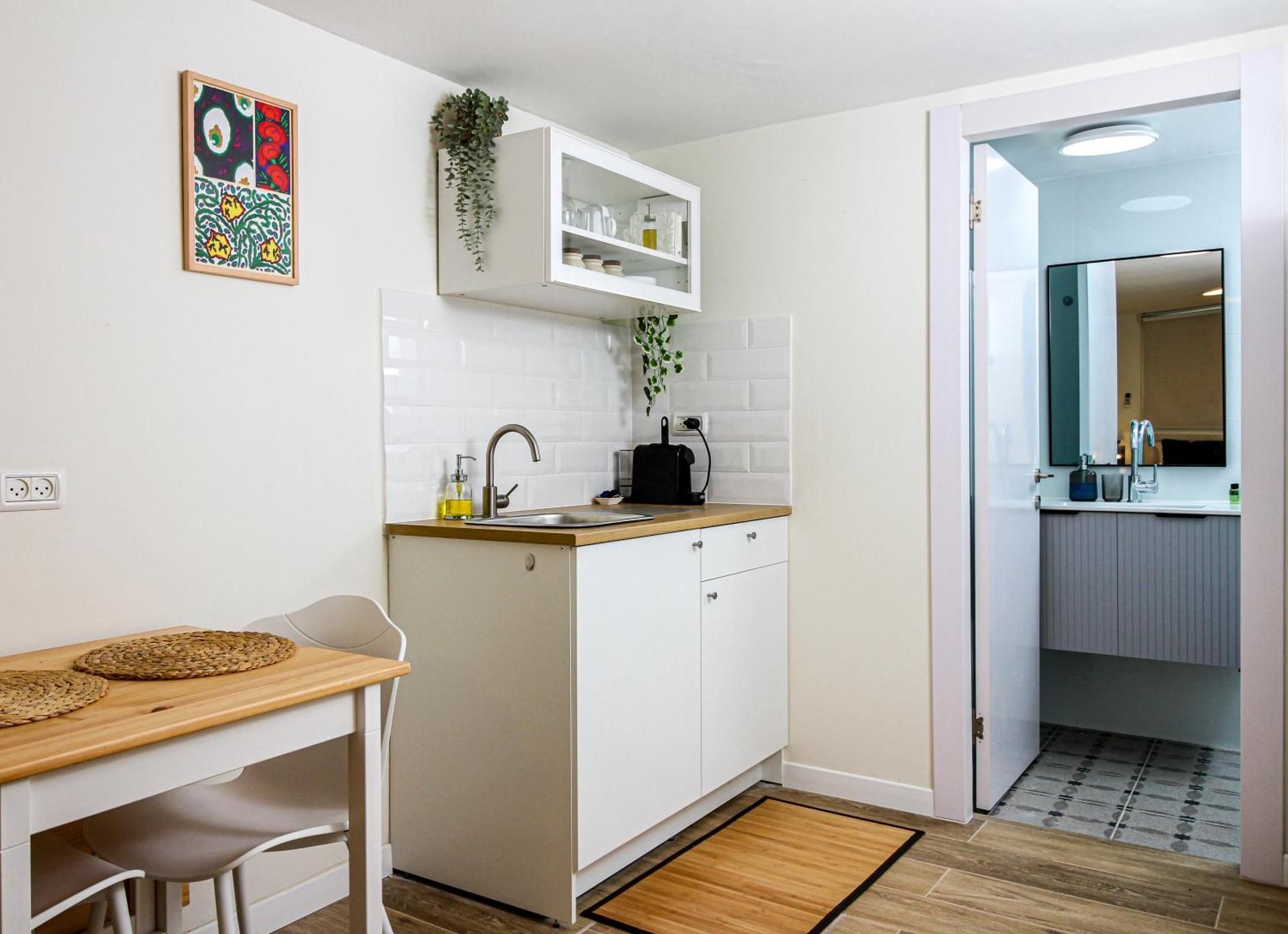 Studio with Garden View