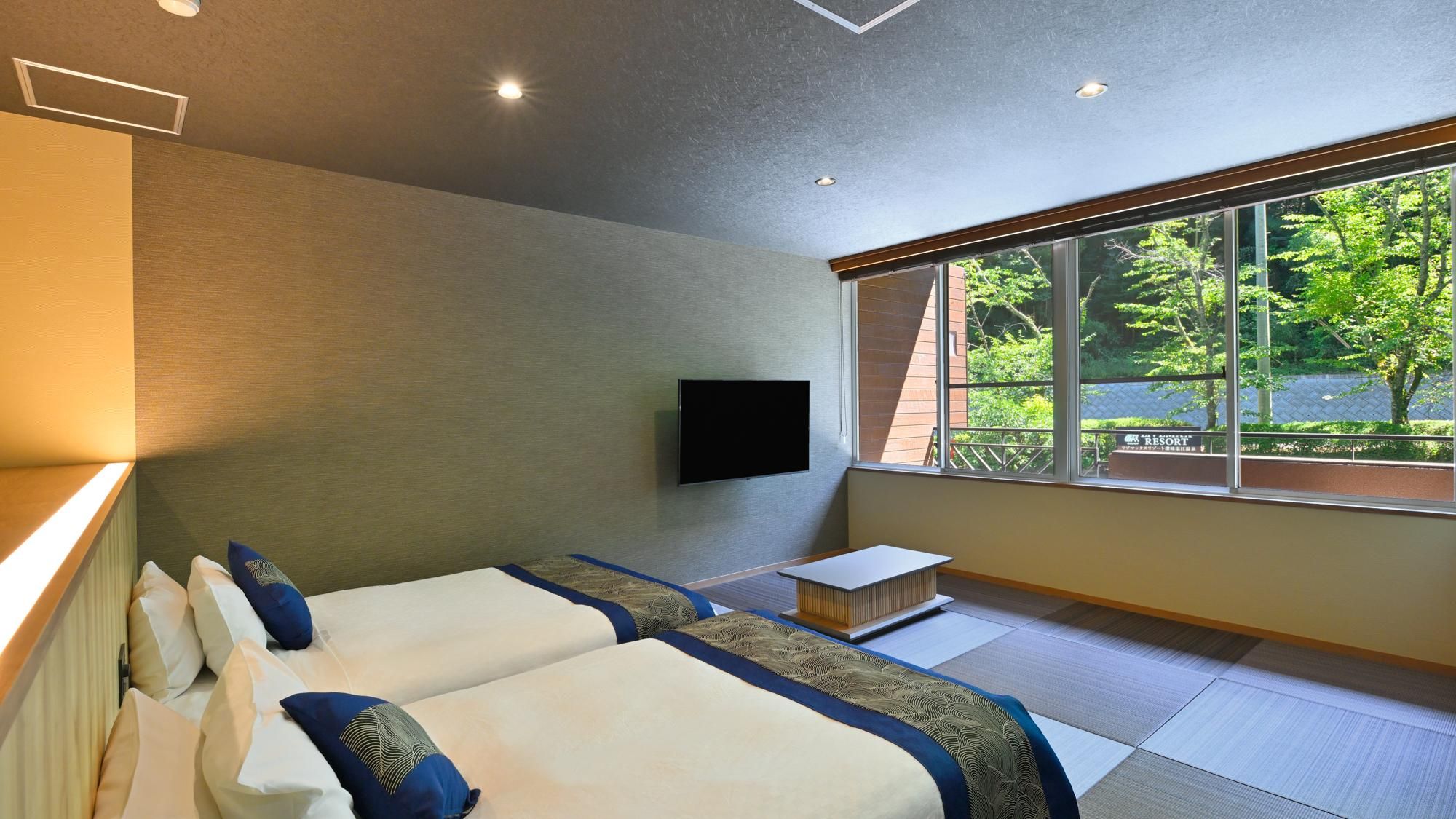 Wabirei Japanese-Style Junior Suite with Open-Air Bath and Terrace