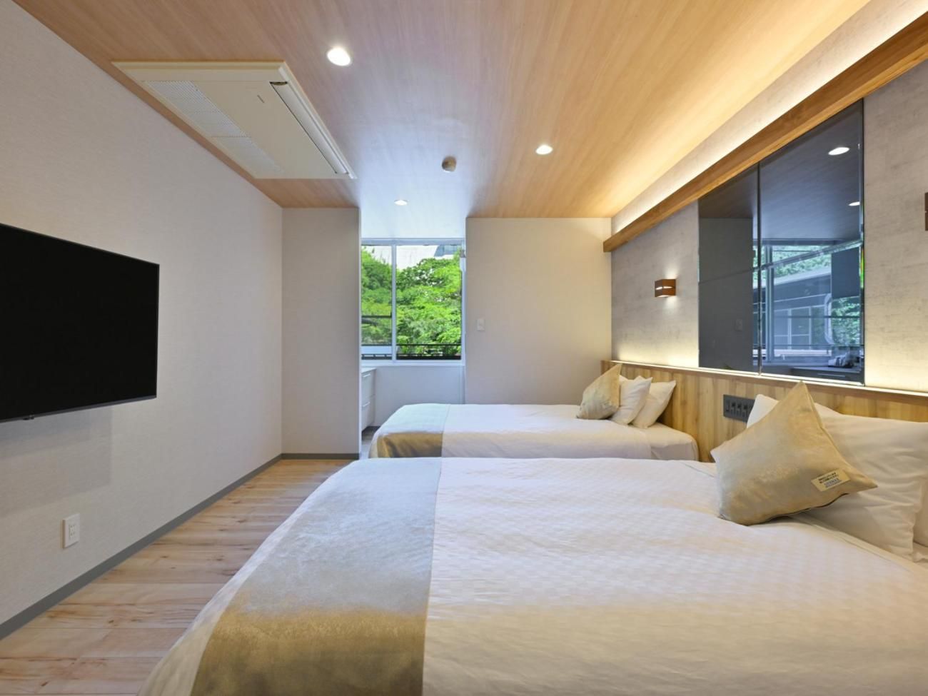 Standard Twin Room with Open-air Bath & Terrace