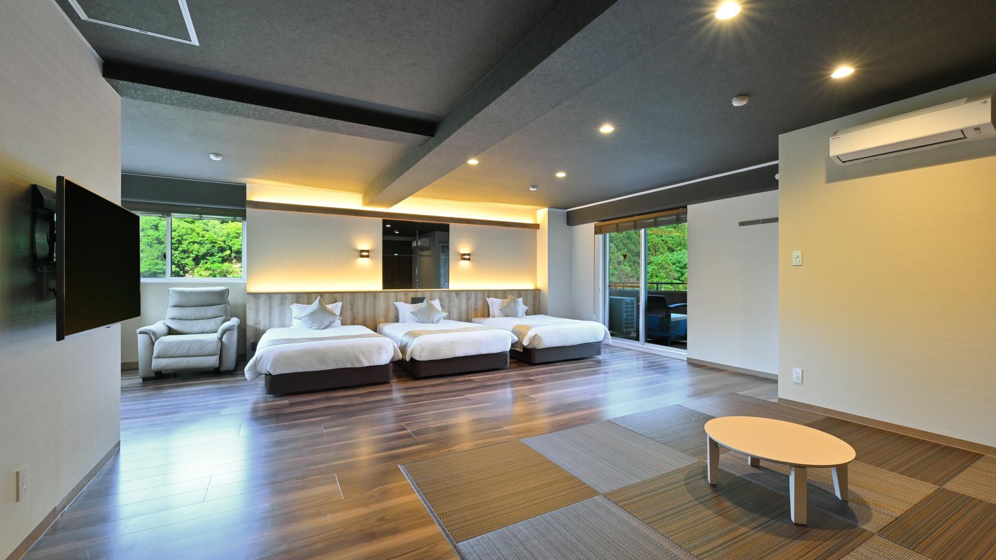 Japanese Modern Superior Japanese-Western Classic Suite with Open-Air Bath and Terrace