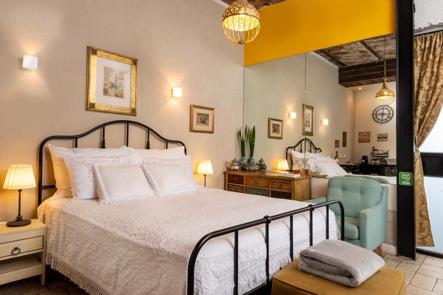 Double room with Spa Bath and Terrace - Ehad Ha'am st. 4