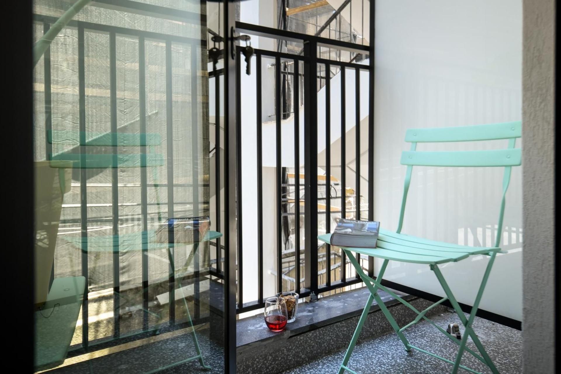 Studio with Balcony