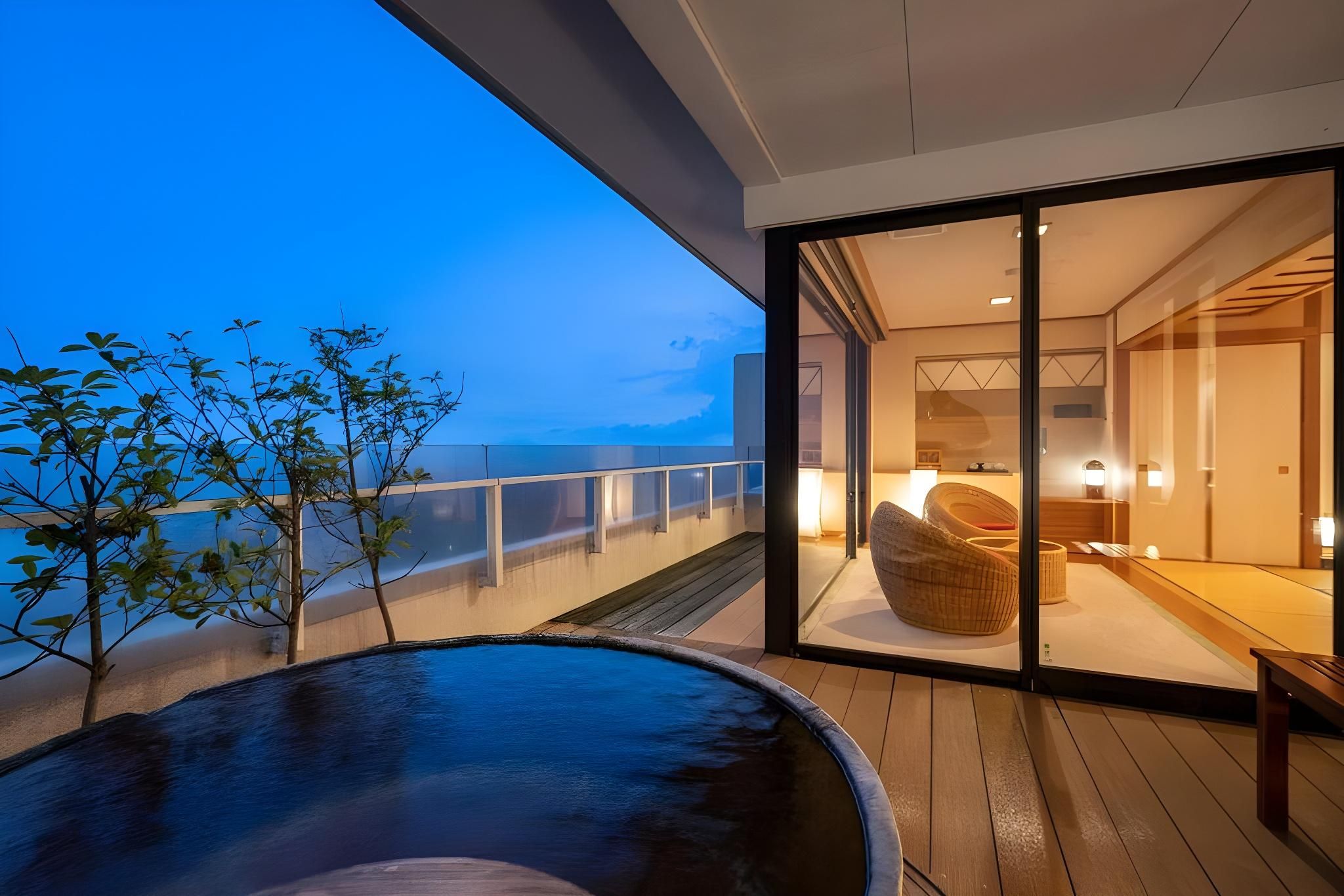 Premium Japanese-Style Room with Open-Air Bath - Top Floor