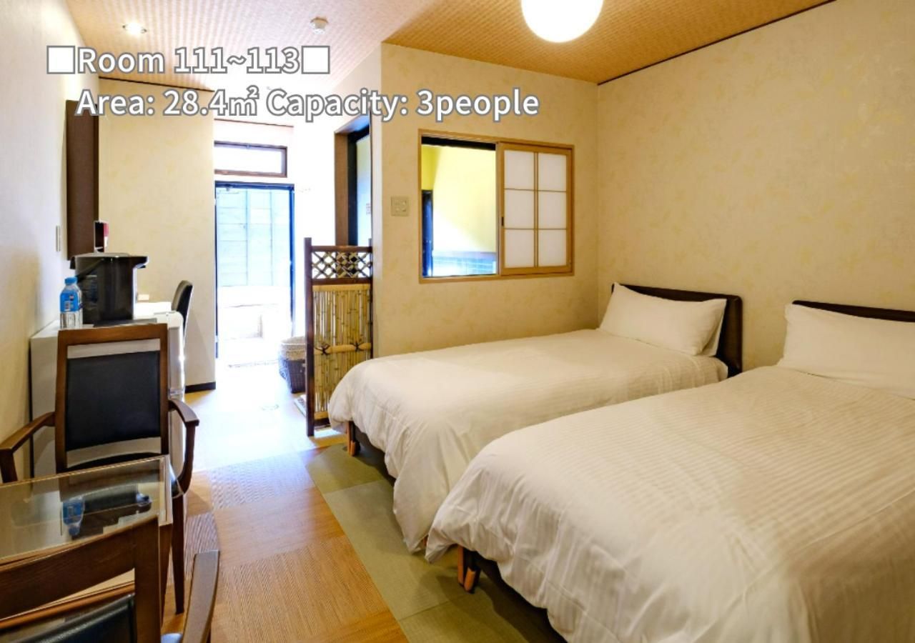 Twin Room with Open-Air Bath and Sauna Tent - Main Building