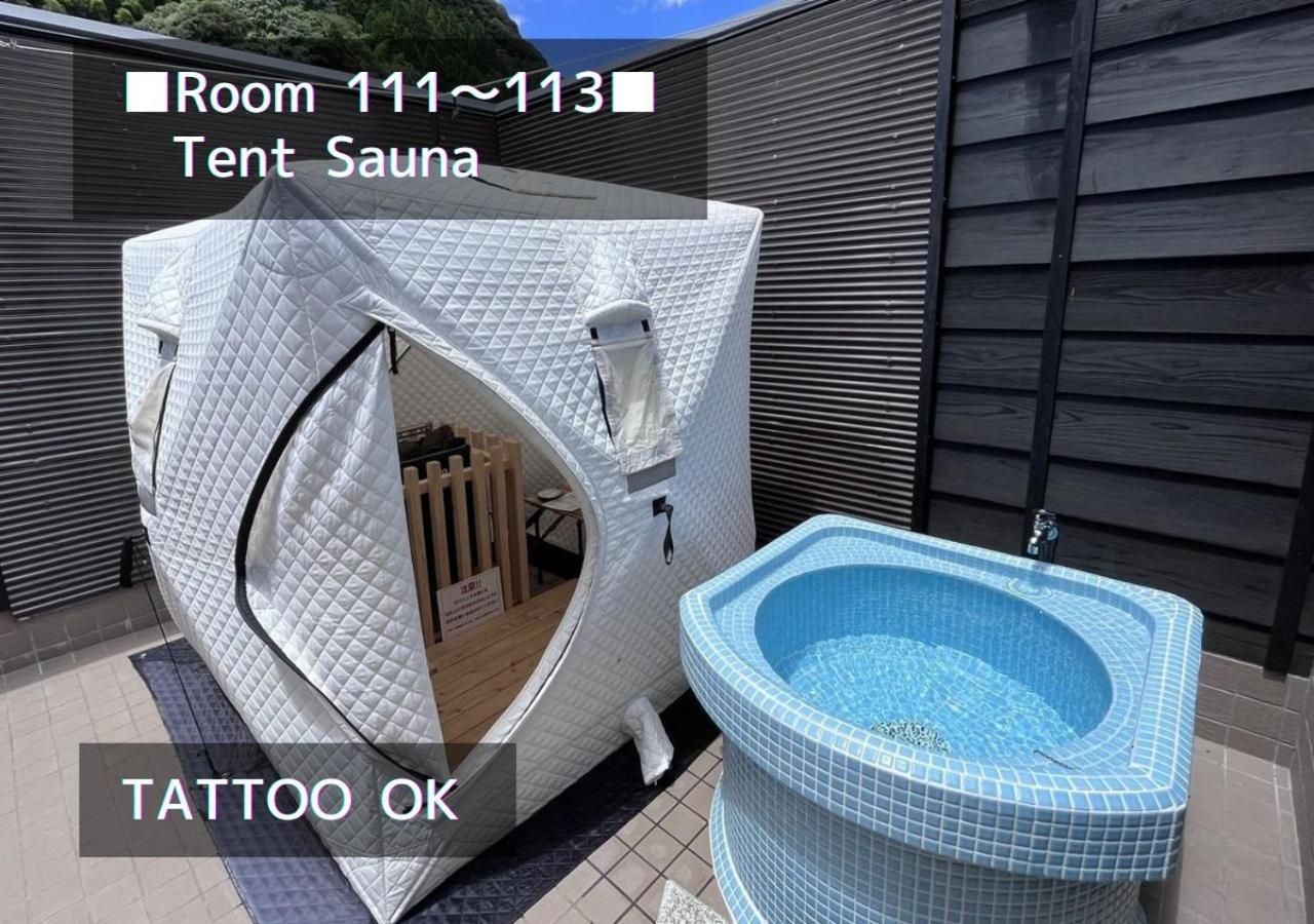 Twin Room with Open-Air Bath and Sauna Tent - Main Building