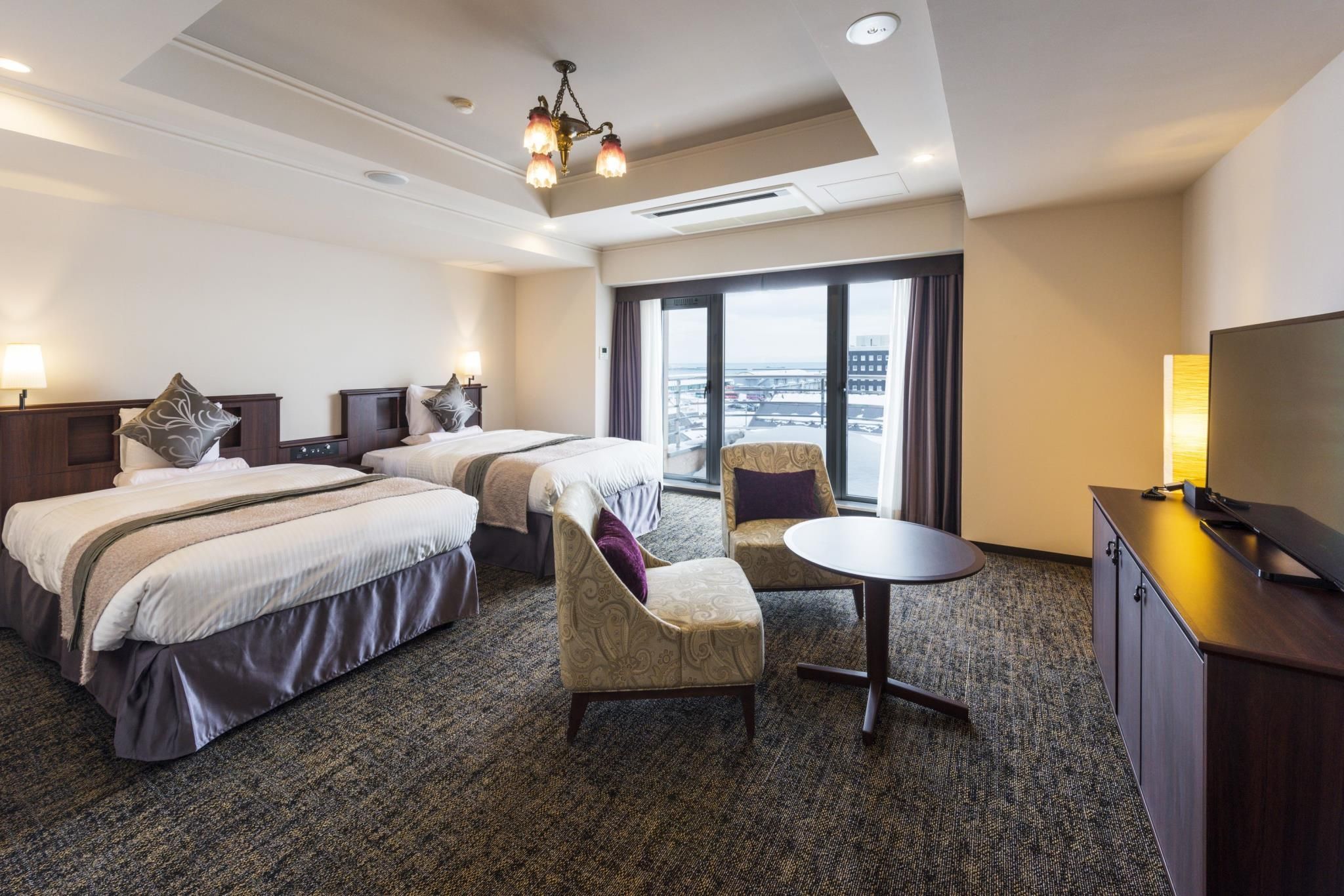 HOTEL SONIA Otaru Deluxe Twin Non-Smoking