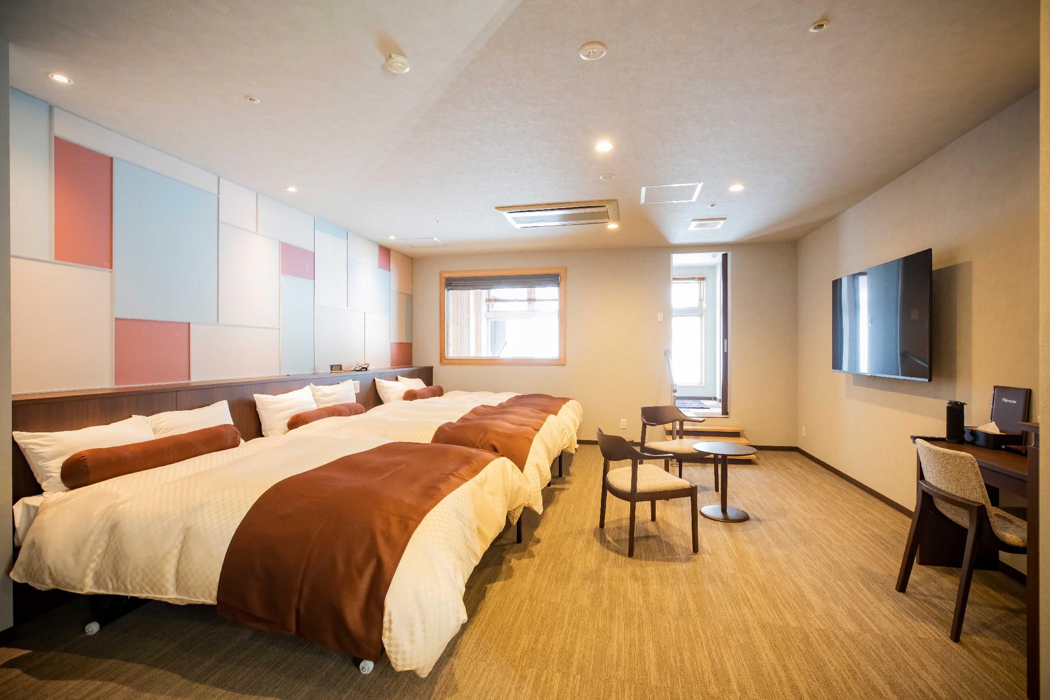 Otaru Asari Classe Hotel Premium Western Style Twin Room with Private Indoor Hot Spring Bath