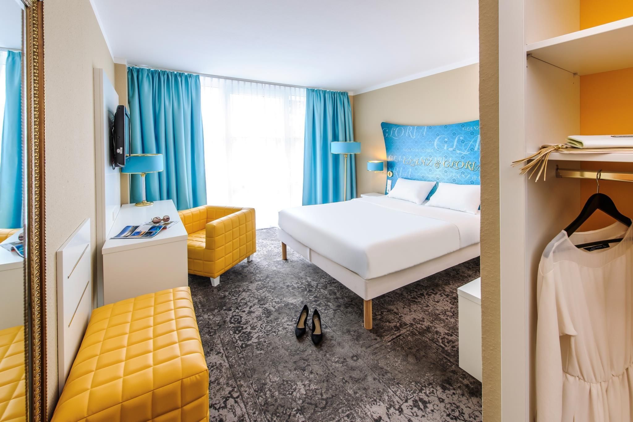 Family Room With Double Bed And Large Sofa Bed Or Bunk Bed