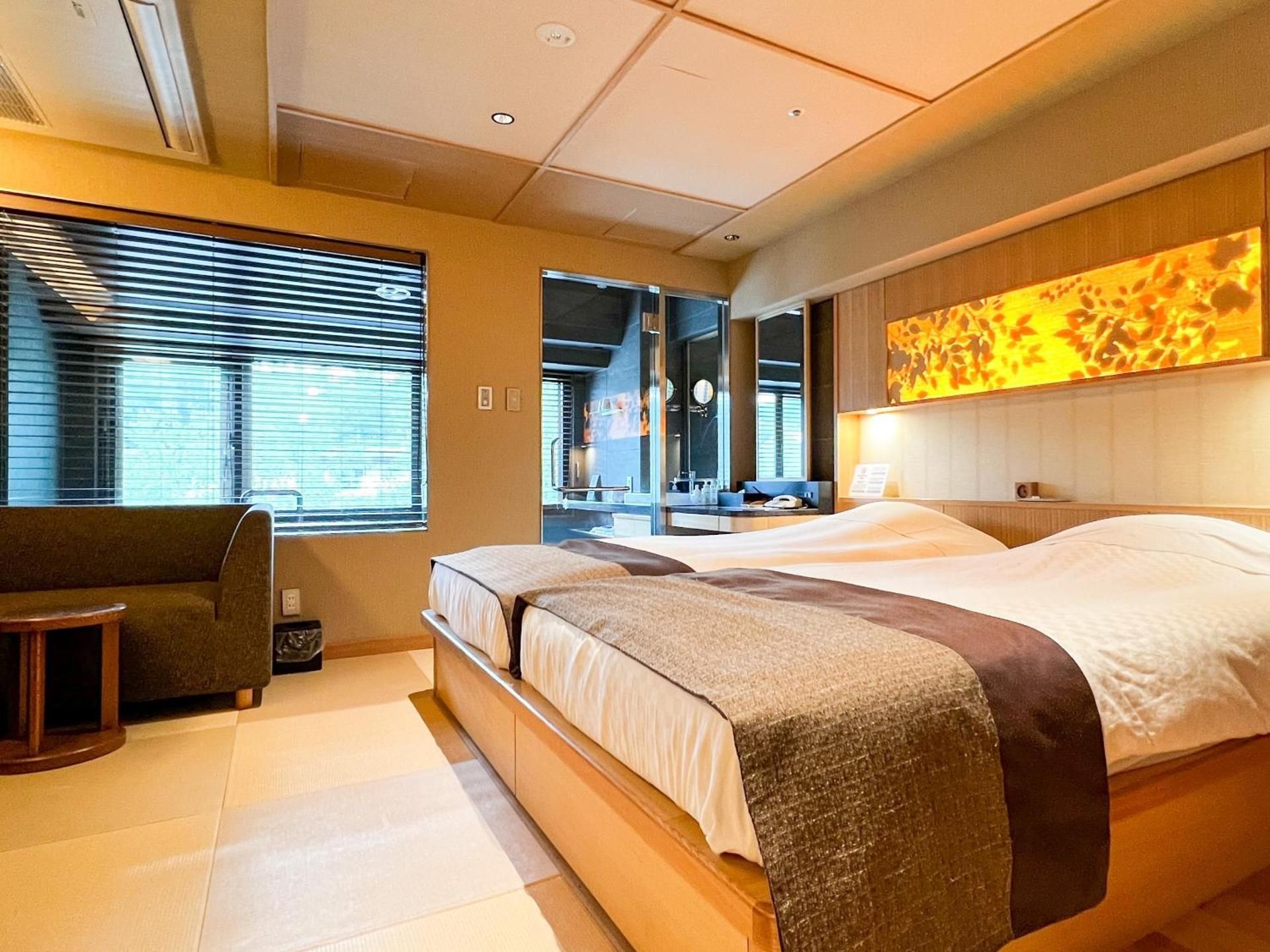 Komorebi Twin Room with Jetted Tub - Non-Smoking