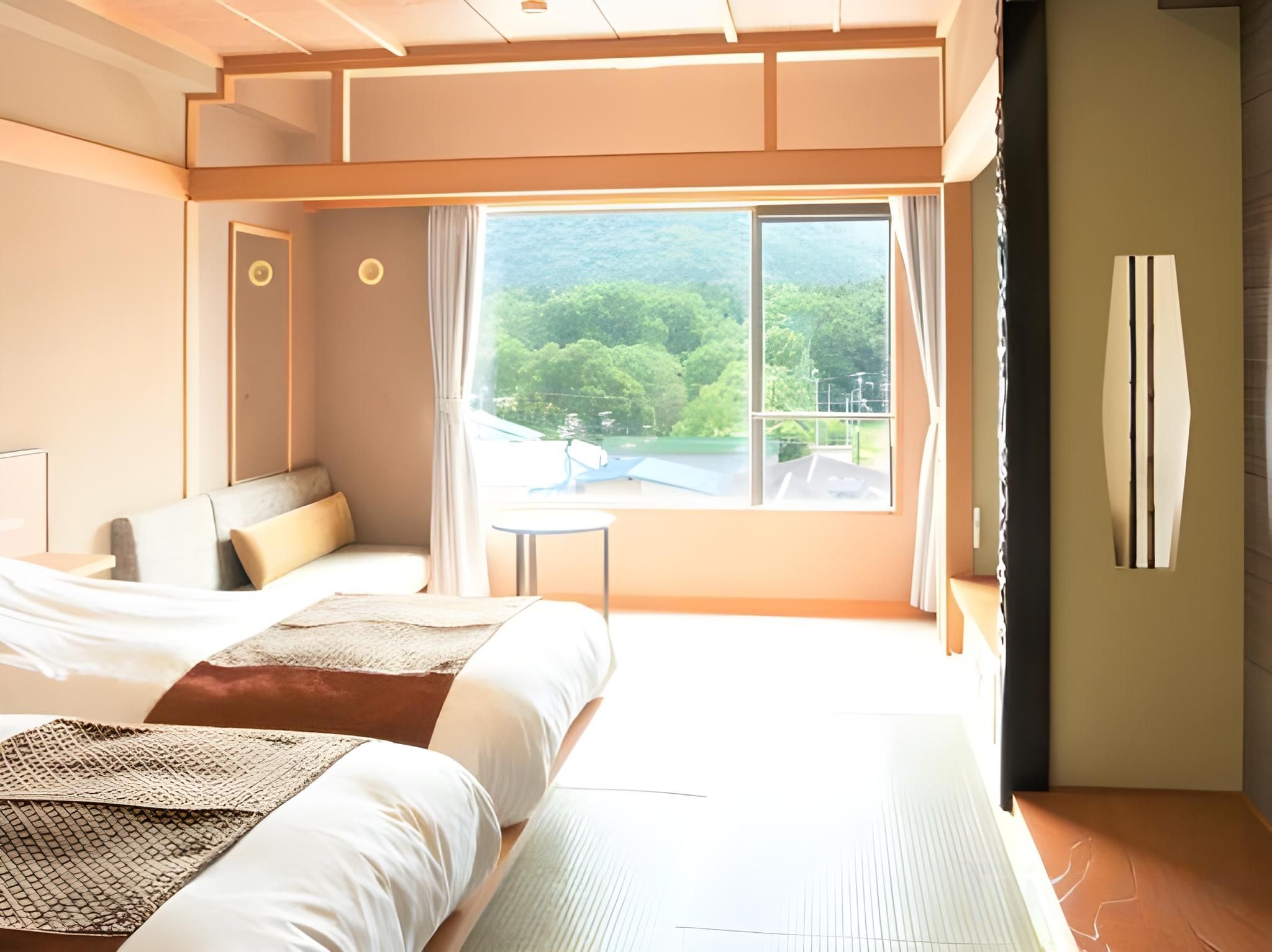 Japanese-Style Twin Room - Wings BLD - Non-Smoking - Buffet Breakfast + Buffet Dinner Included