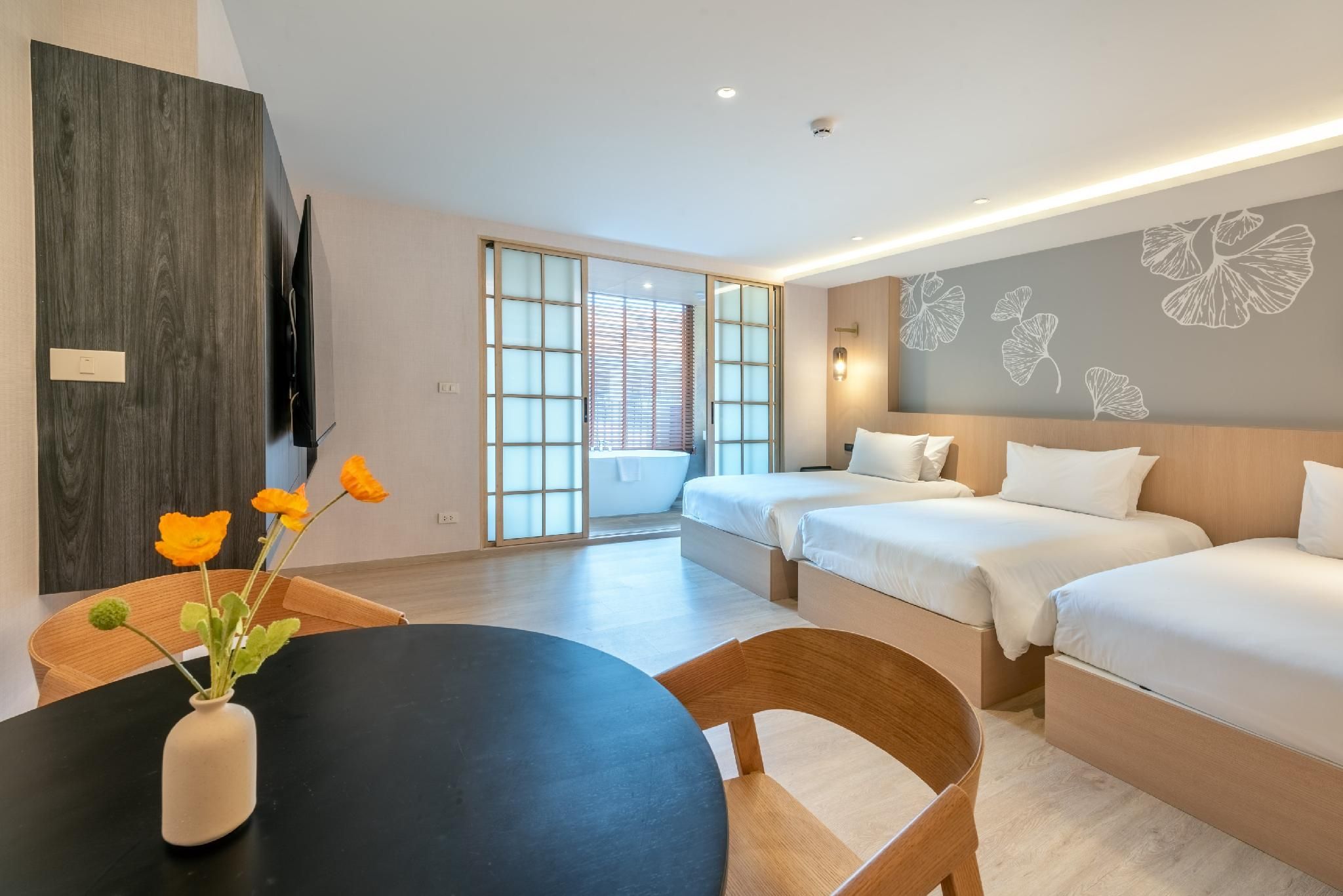 Salaya One Hotel & Service Apartment Japanese Triple Room