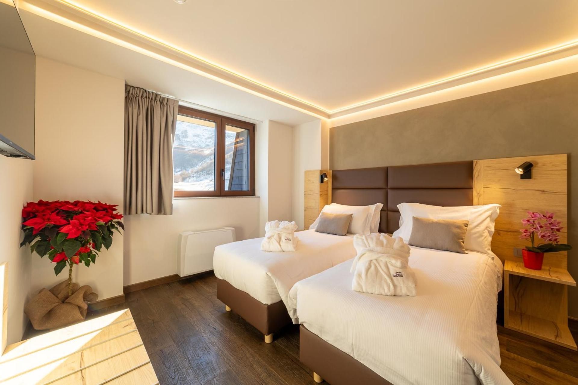 Double or Twin Room with Mountain View