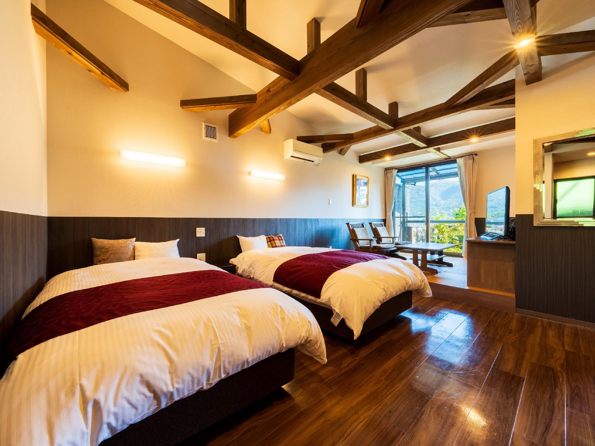 Japanese Western Style Room with Hot Spring Bath - Non-Smoking